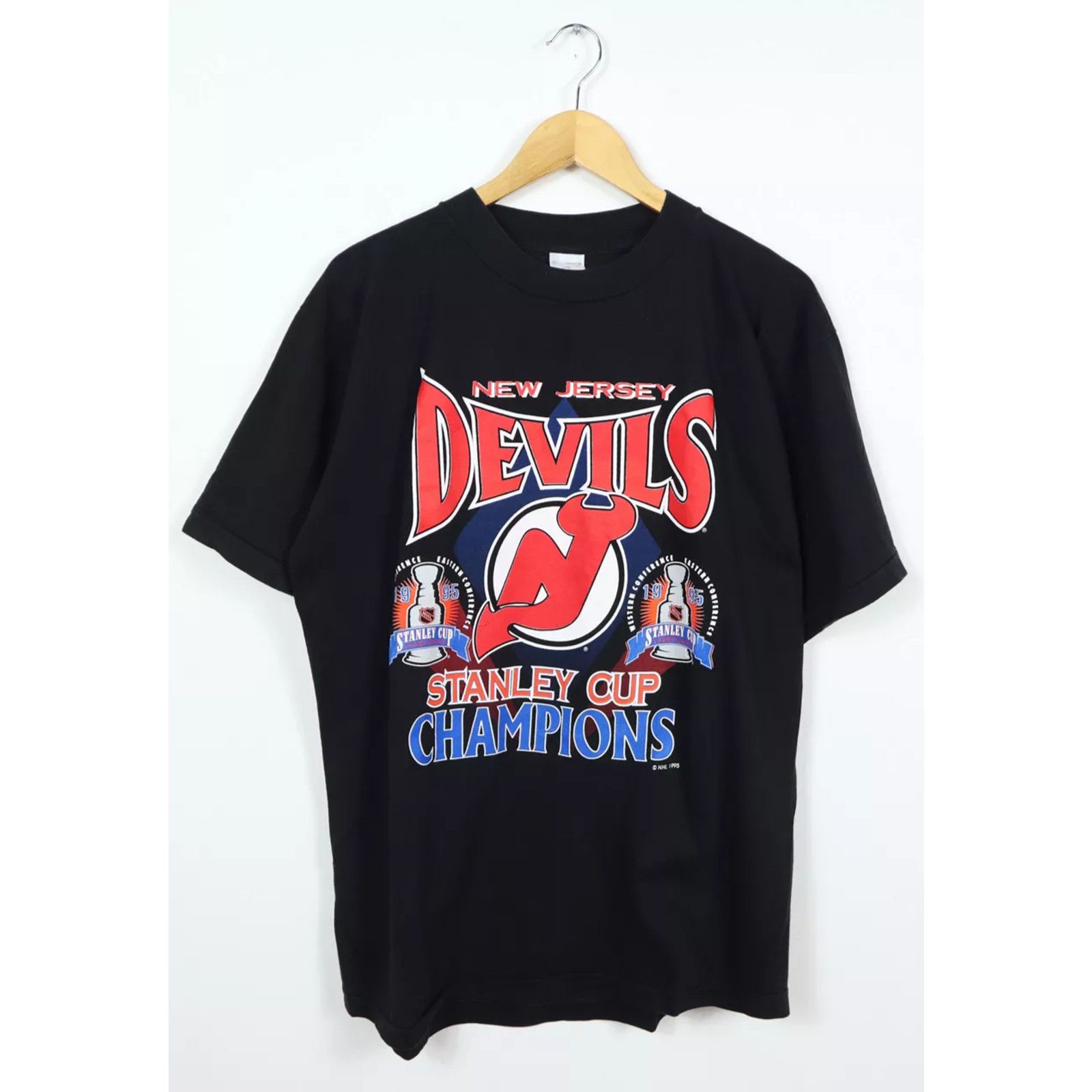 Other New Jersey Devils 1995 NHL Hockey Stanley Cup Champions T Size US L / EU 52-54 / 3 - 8 Thumbnail