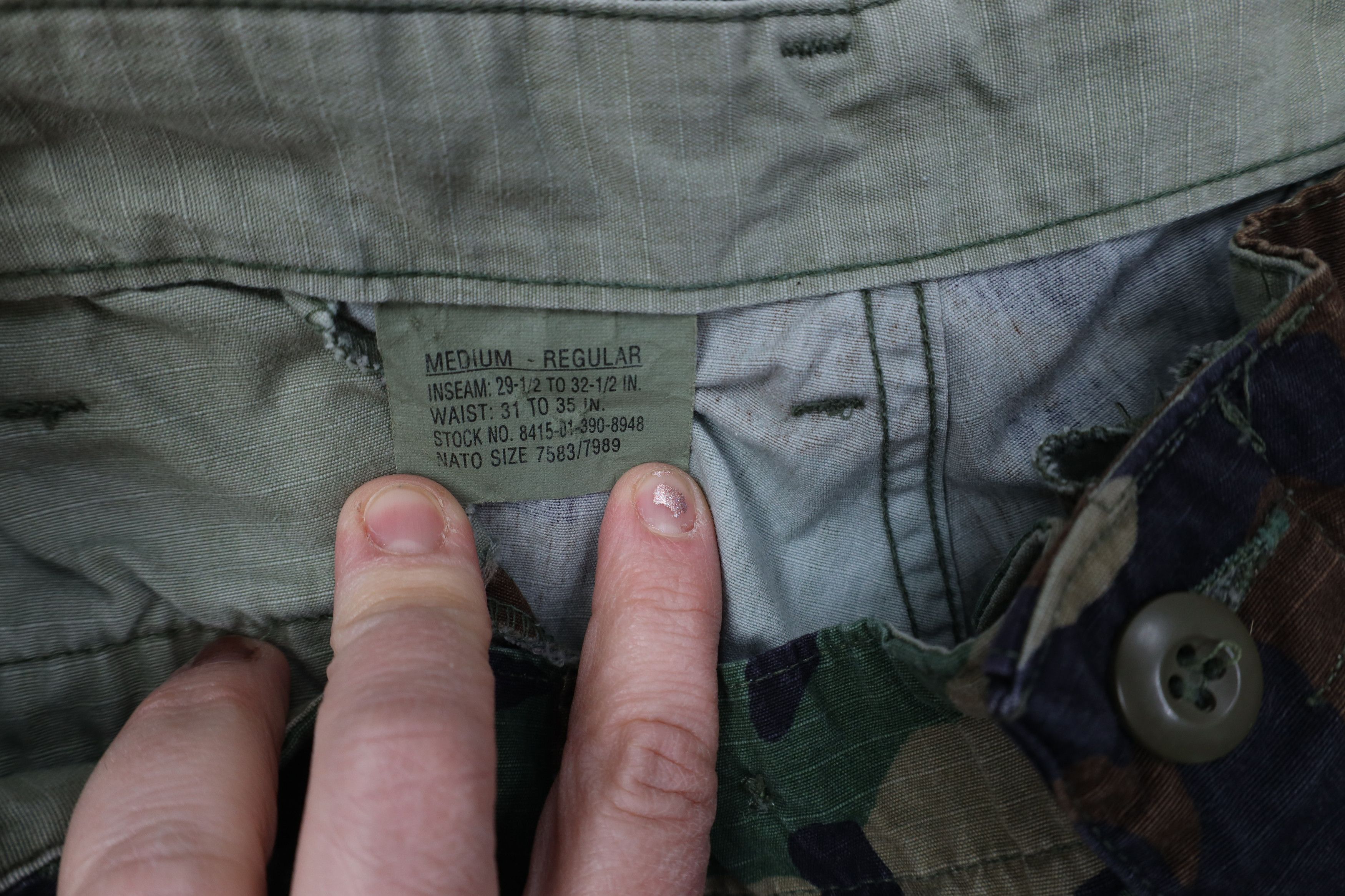 Propper Vintage 90s Propper USGI Camouflage Hot Weather Cargo Pants Size US 34 / EU 50 - 8 Thumbnail