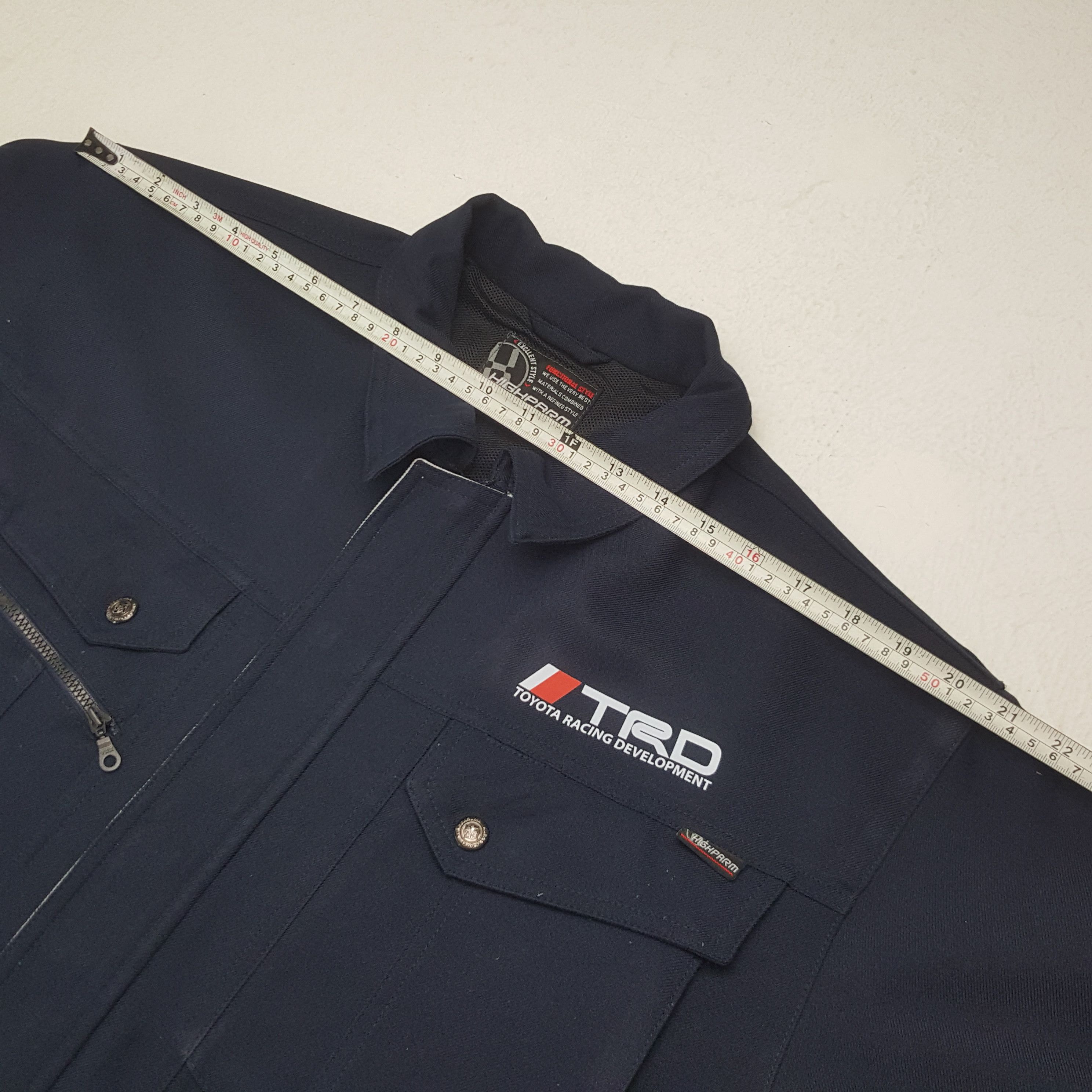 Japanese Brand × Vintage Vintage Toyota Racing Development TRD Custom Jacket C284N17 Size US L / EU 52-54 / 3 - 6 Thumbnail