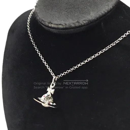 Vivienne Westwood vivienne westwood Silver Medium Orb Necklace with Engravin Size ONE SIZE - 1 Thumbnail