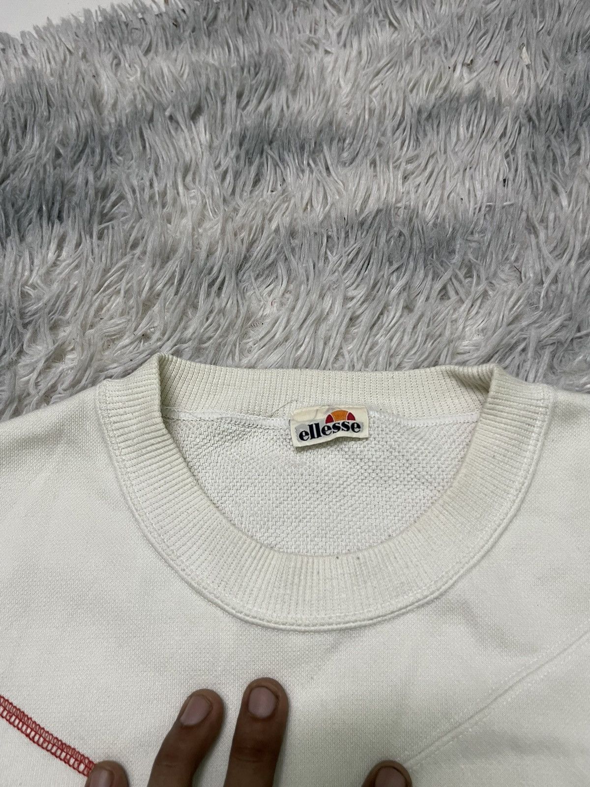 Ellesse × Japanese Brand × Vintage 90s ELLESSE ITALIA SWEATSHIRT MULTICOLOUR Size US XL / EU 56 / 4 - 5 Thumbnail