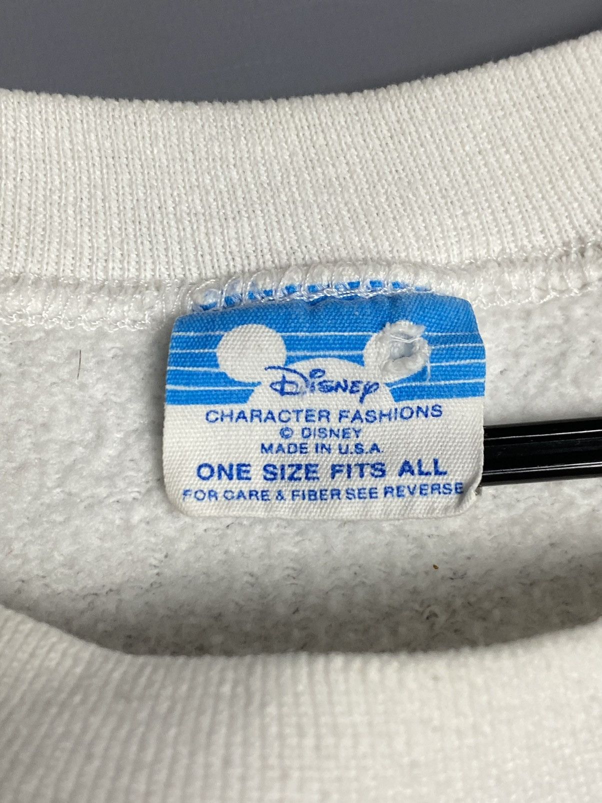 Disney 90s Disneyland Grad Nite Goofy Sweatshirt USA One Size White Size US M / EU 48-50 / 2 - 12 Thumbnail