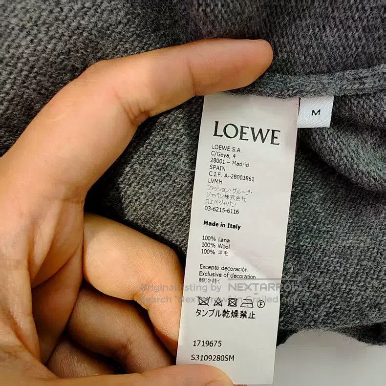Loewe Loewe Wool knit sweater Size M / US 6-8 / IT 42-44 - 5 Thumbnail