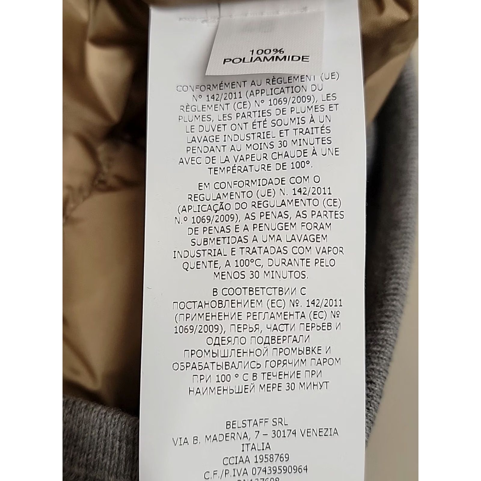 Belstaff VINTAGE? No. Actual: Belstaff Jacket - Belstaff Circuit Down Jacket Mens Size 38 Dusk Grey, Down, Nylon, Puffer, Gray, 38, Mens Size US XXS / EU 40 - 6 Thumbnail