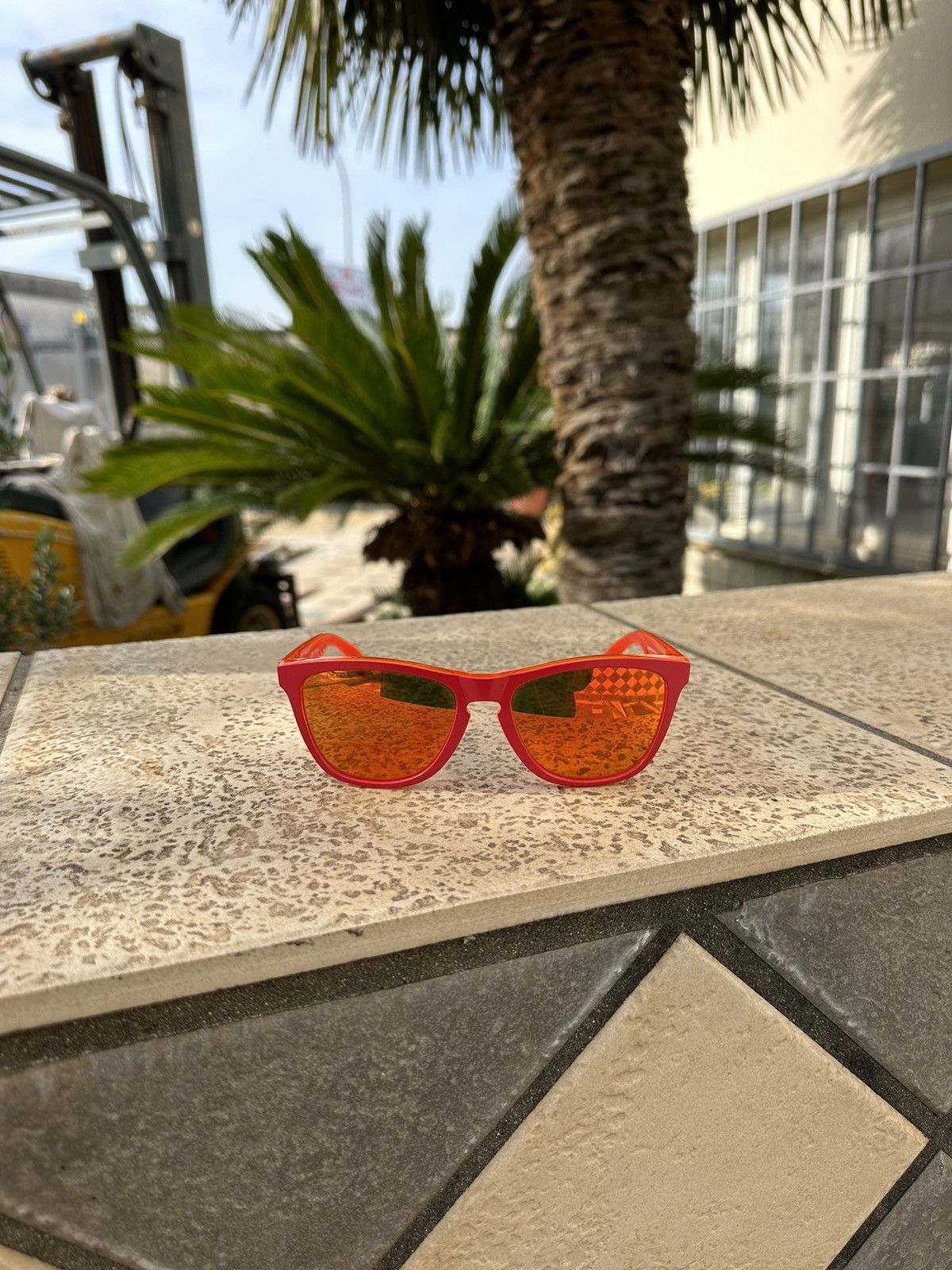 Oakley Oakley Sunglasses Orange OO9013 Frogskins Size ONE SIZE - 2 Thumbnail