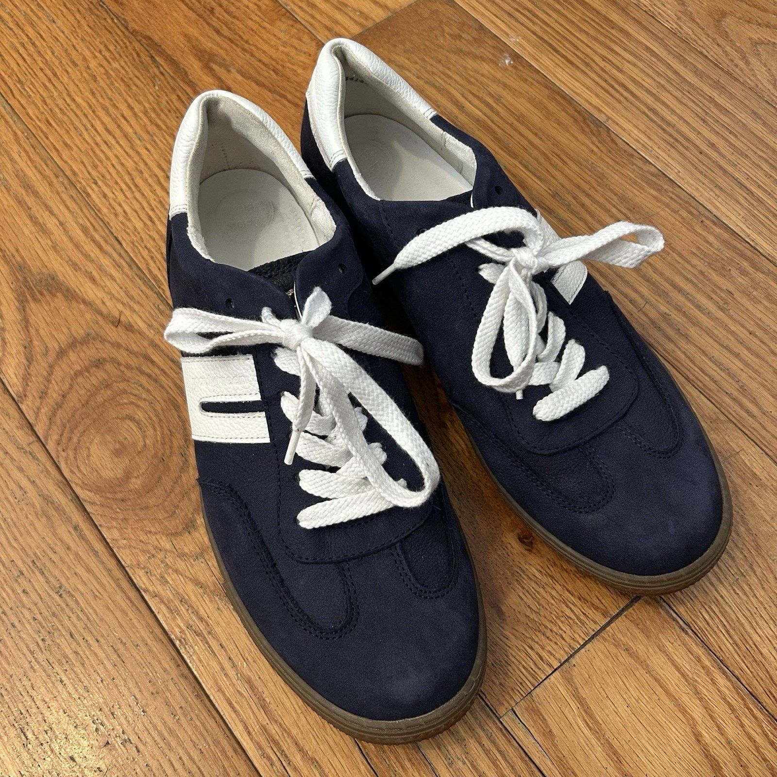 Other Paul Green Nubuck Leather Trainers Gum Sole Low Top Sneakers Size US 6.5 / IT 36.5 - 2 Thumbnail