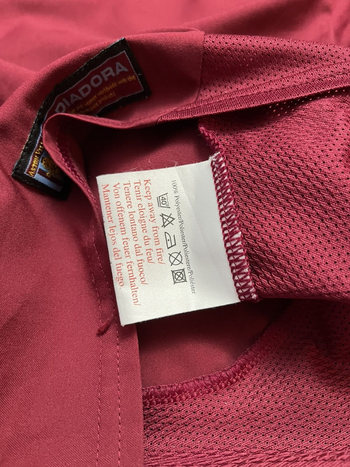 Diadora 2003 Aston Villa Home Kit - Rare Rover Sponsor - Diadora Size US S / EU 44-46 / 1 - 10 Thumbnail