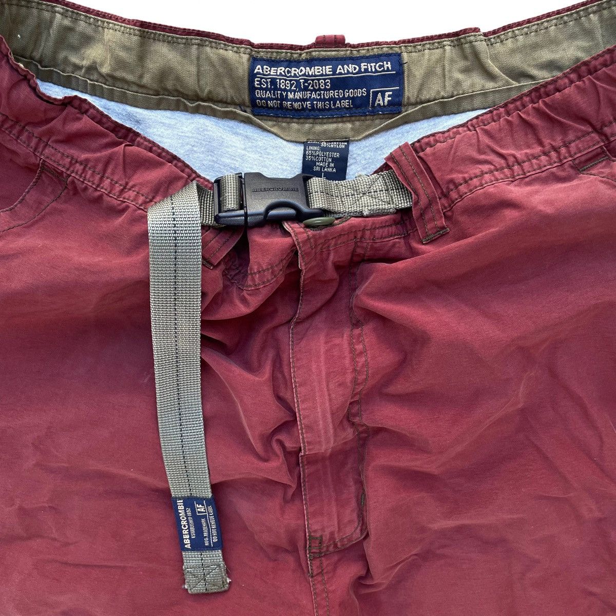 Abercrombie & Fitch Abercrombie and Fitch Paratrooper Cargo Pants Size Large Size US 34 / EU 50 - 2 Thumbnail