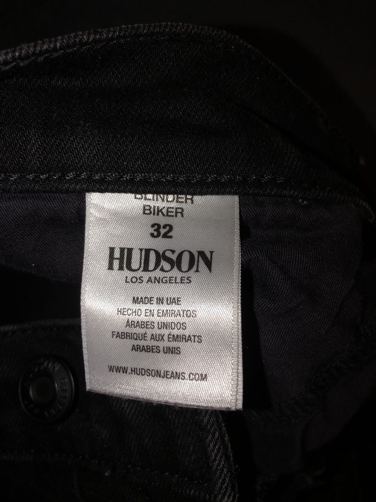 Hudson Hudson Blinder Biker Denim Size US 32 / EU 48 - 6 Thumbnail