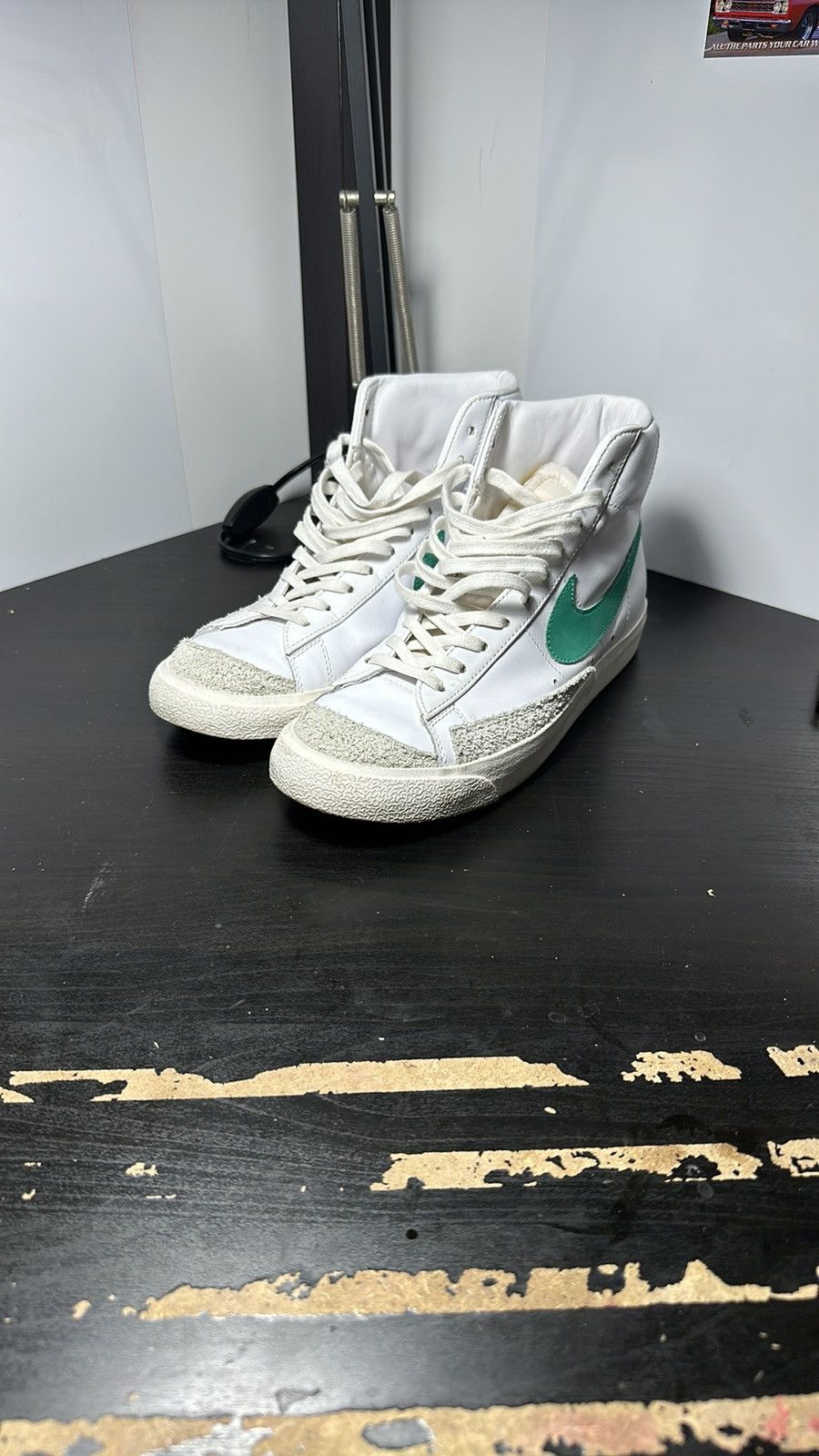 Nike Nike Blazer mid ‘77 Vintage Lucid Green Size US 9.5 / EU 42-43 - 1 Thumbnail