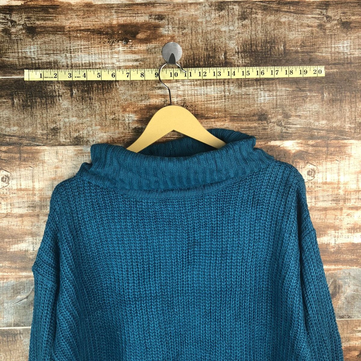 Vintage Re Edit Blue vintage Knitwear #A1902 Size US L / EU 52-54 / 3 - 4 Thumbnail