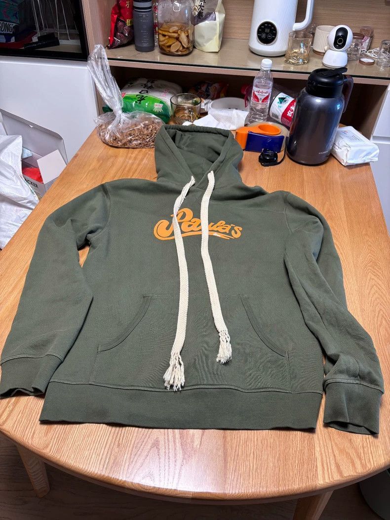 LOEWE Paula's collaboration grass green hoodie