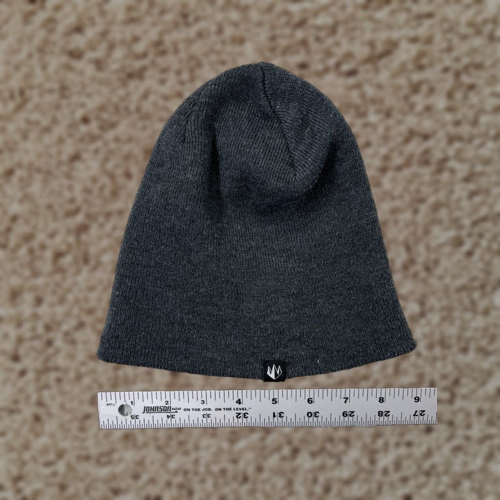 Vintage State Of Wow Beanie Adult One Size Gray Knit Acrylic Hat / Beanie Mens Skate Logo Knit Hat Size ONE SIZE - 1 Thumbnail