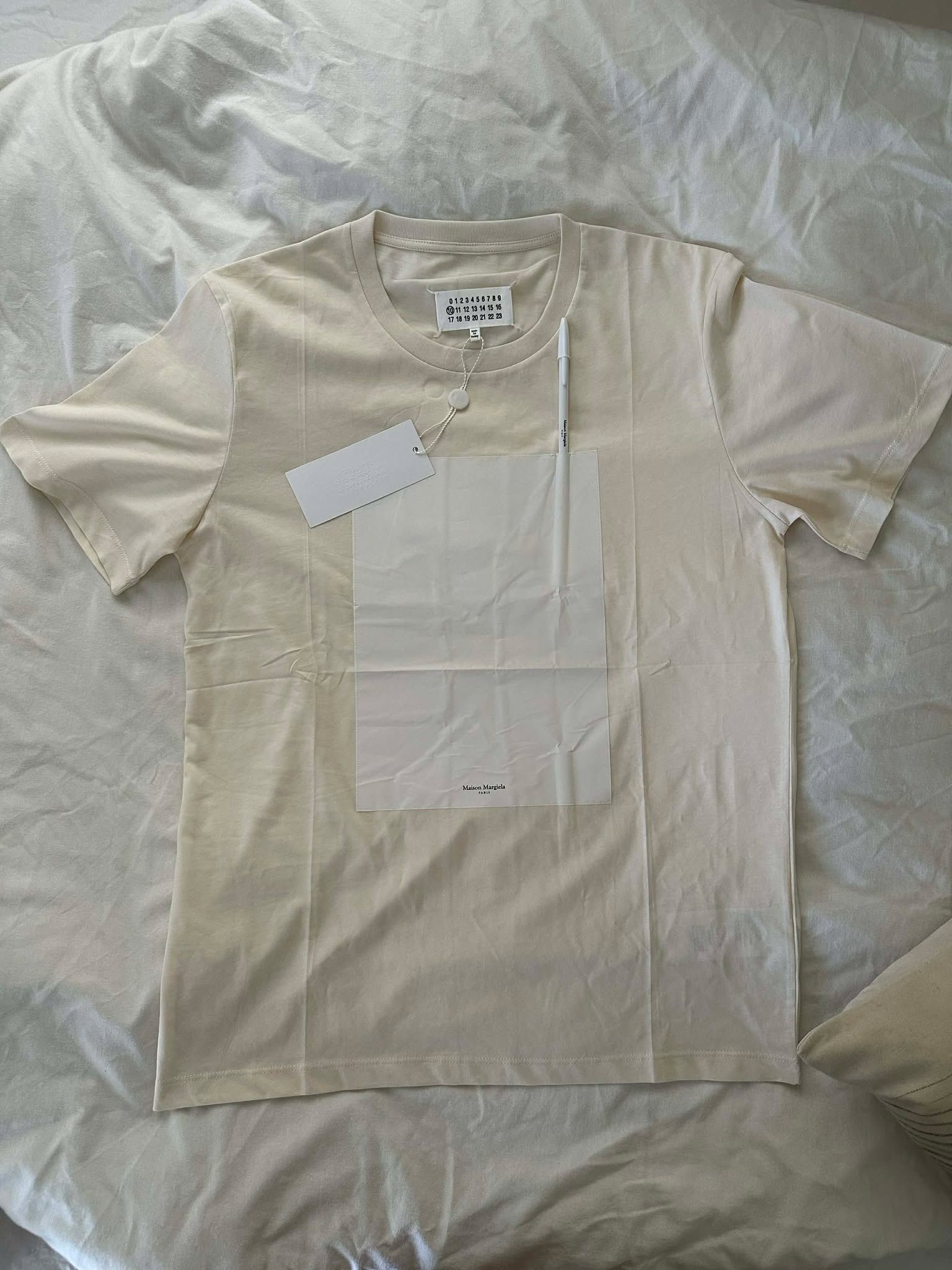 MM6 Maison Margiela blank canvas tee
