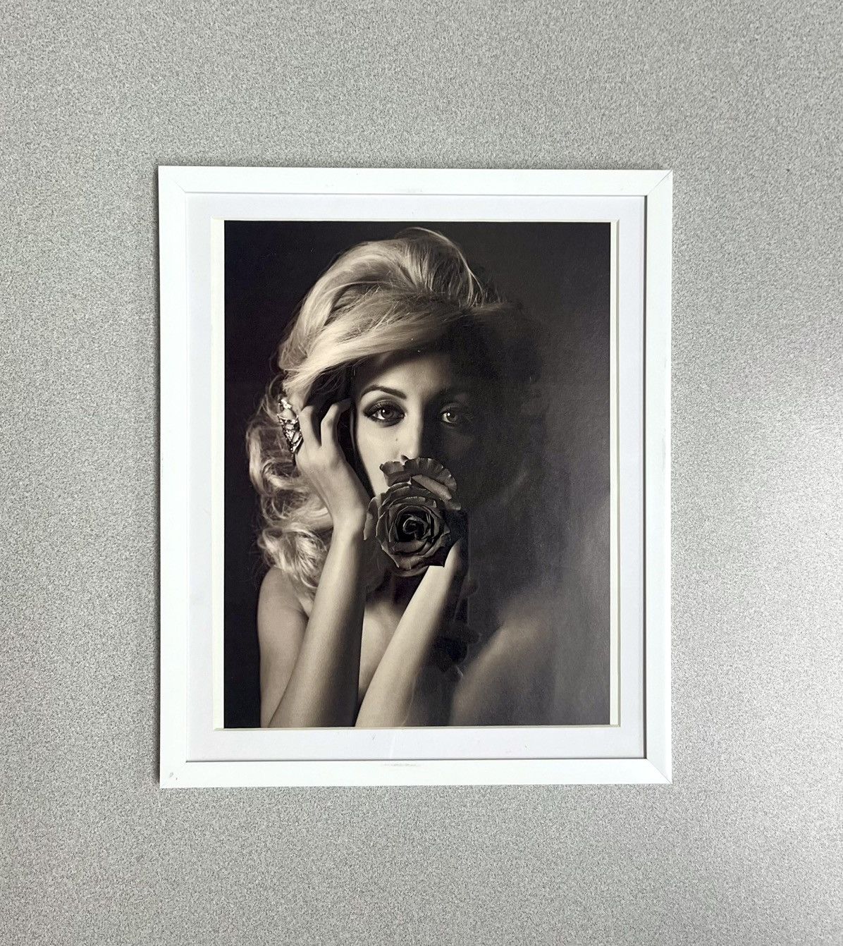 Chrome Hearts × Vintage Chrome Hearts flower lady Framed poster 9x11 magazine cutout Size ONE SIZE - 1 Thumbnail