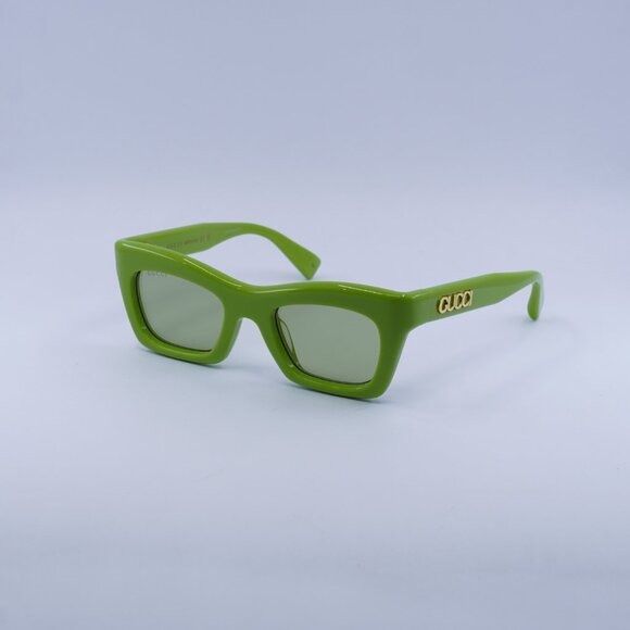 Gucci 🕶️ New Gucci GG1773S 006 Acid Green Sunglasses Size ONE SIZE - 5 Thumbnail