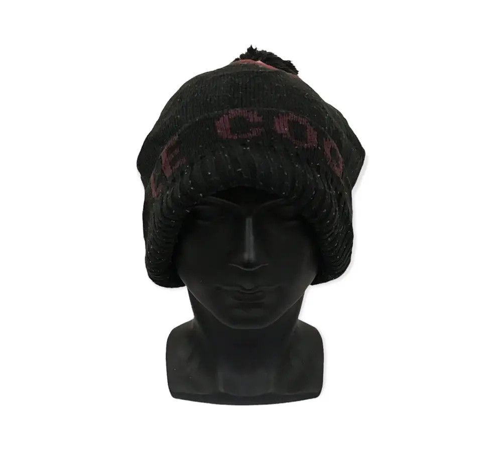 Le Coq Sportif × Vintage Le Coq Sportif Bobble Beanie Hat Size ONE SIZE - 2 Thumbnail