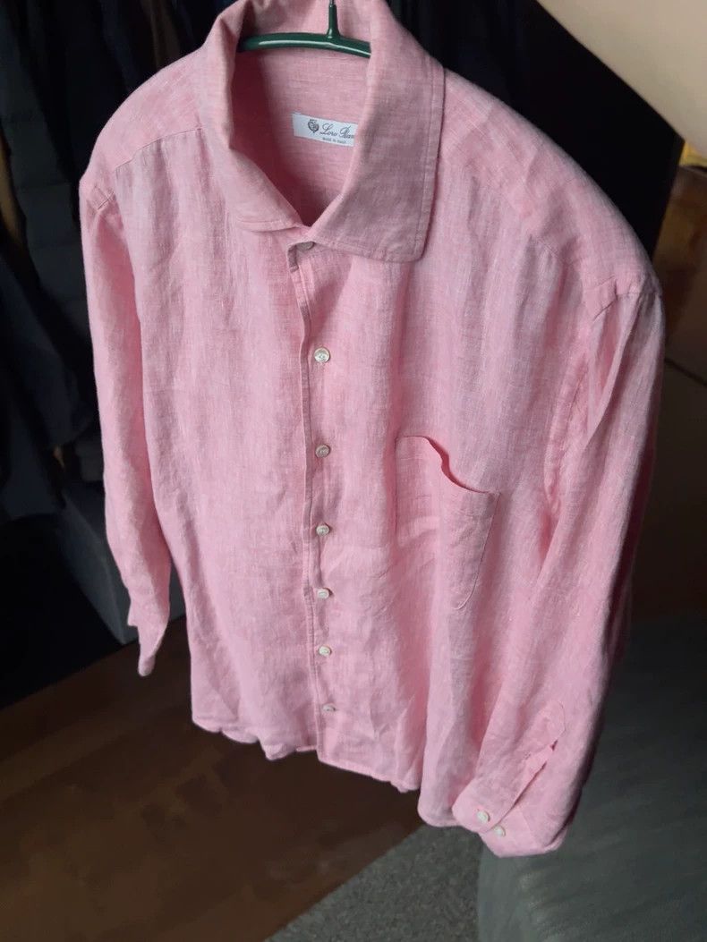Loro Piana LORO PIANA Flax shirt Size M / US 6-8 / IT 42-44 - 1 Thumbnail