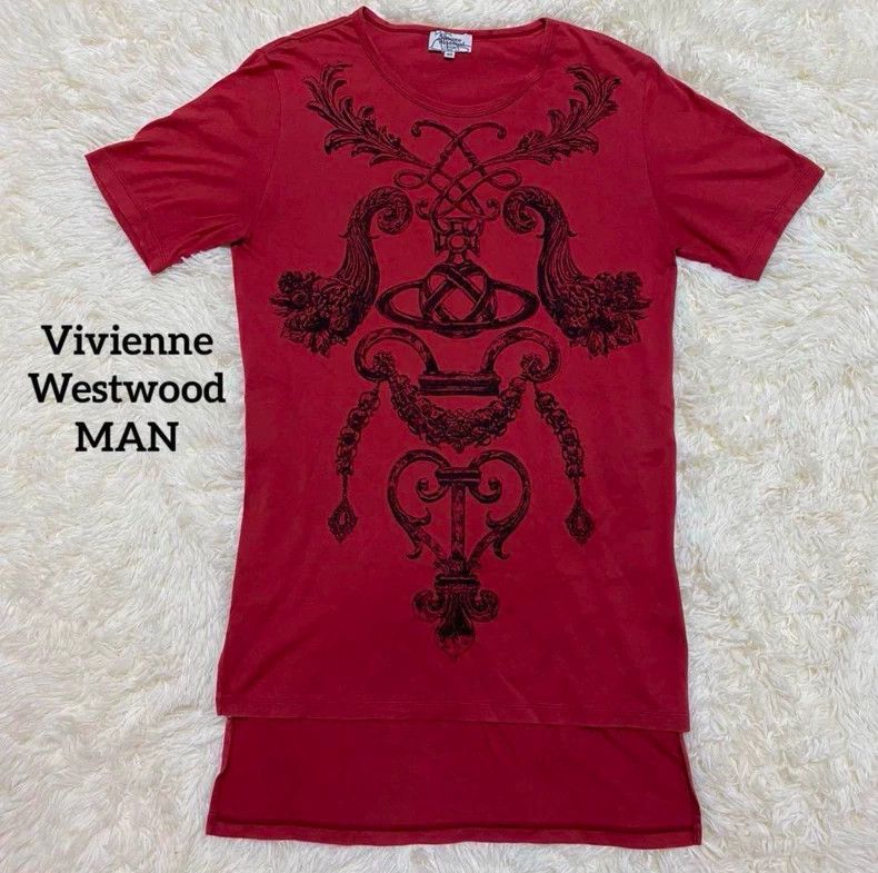Vivienne Westwood Red Graphic Short Sleeve - dmc