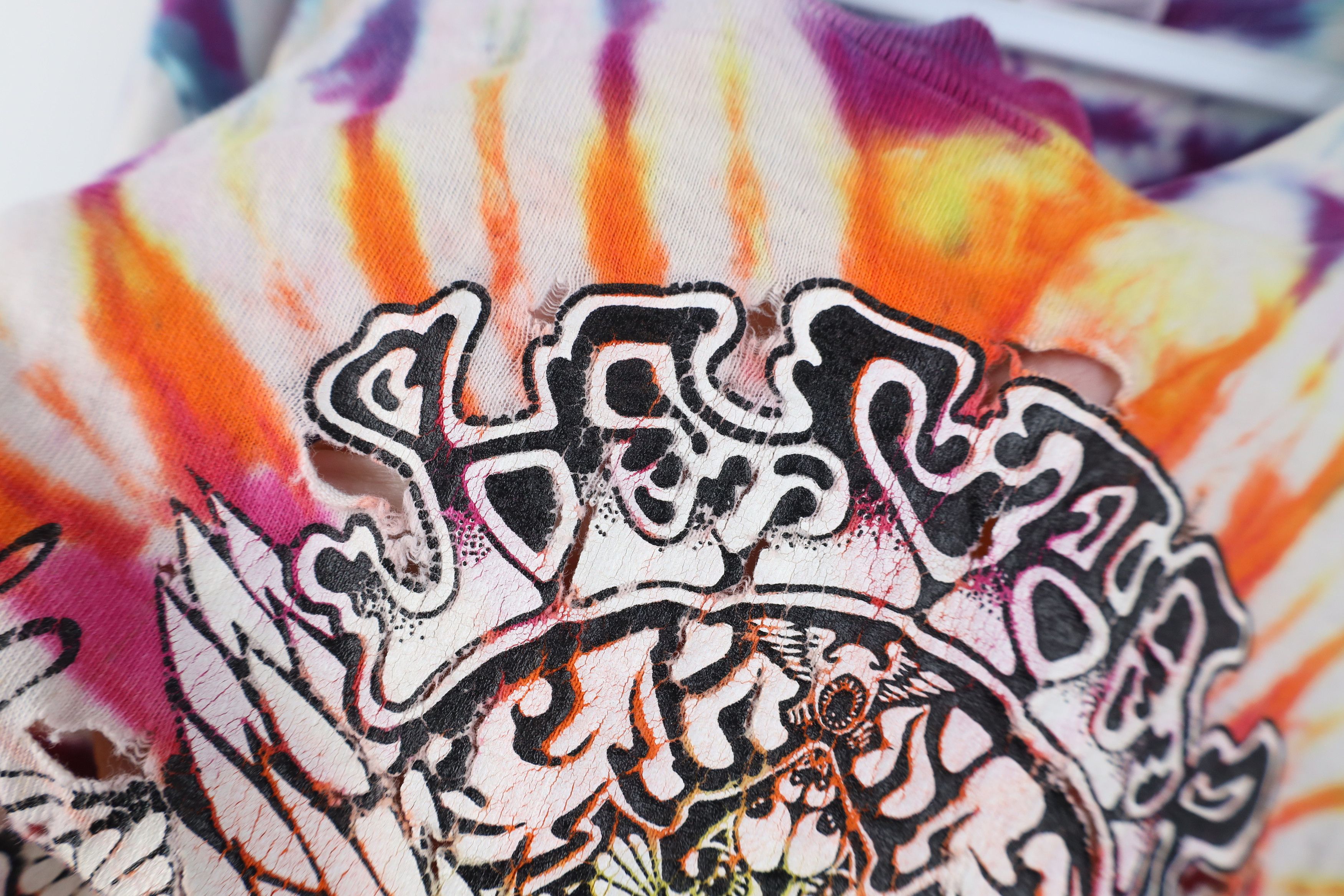 Vintage Vintage 90s Jester Tees Grateful Dead Tie Dye T-Shirt USA Size US XL / EU 56 / 4 - 6 Thumbnail