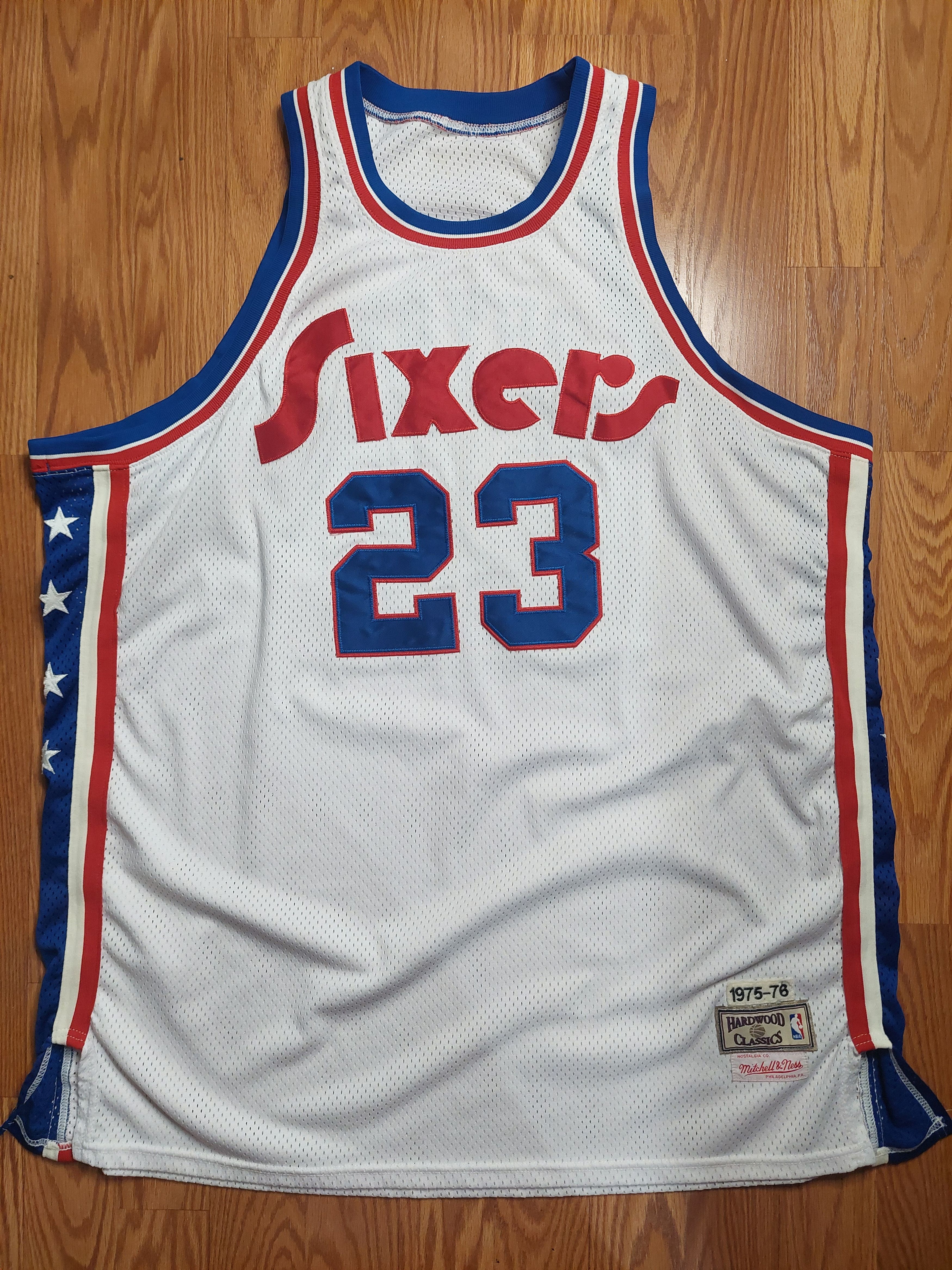 Mitchell & Ness Authentic Philadelphia 76ers Joe "Jellybean" Bryant Jersey Size US XXL / EU 58 / 5 - 2 Thumbnail