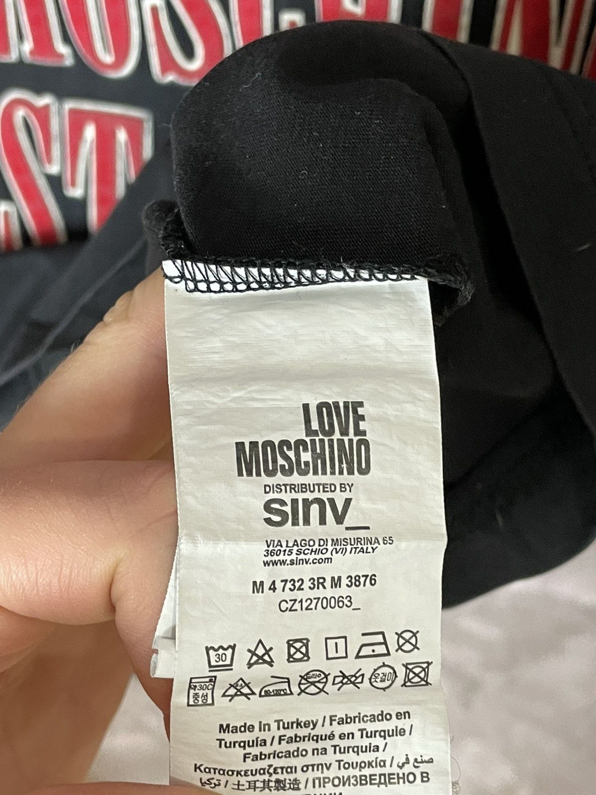 Moschino Amazing Vintage Love Moschino T Shirt Size US S / EU 44-46 / 1 - 9 Thumbnail