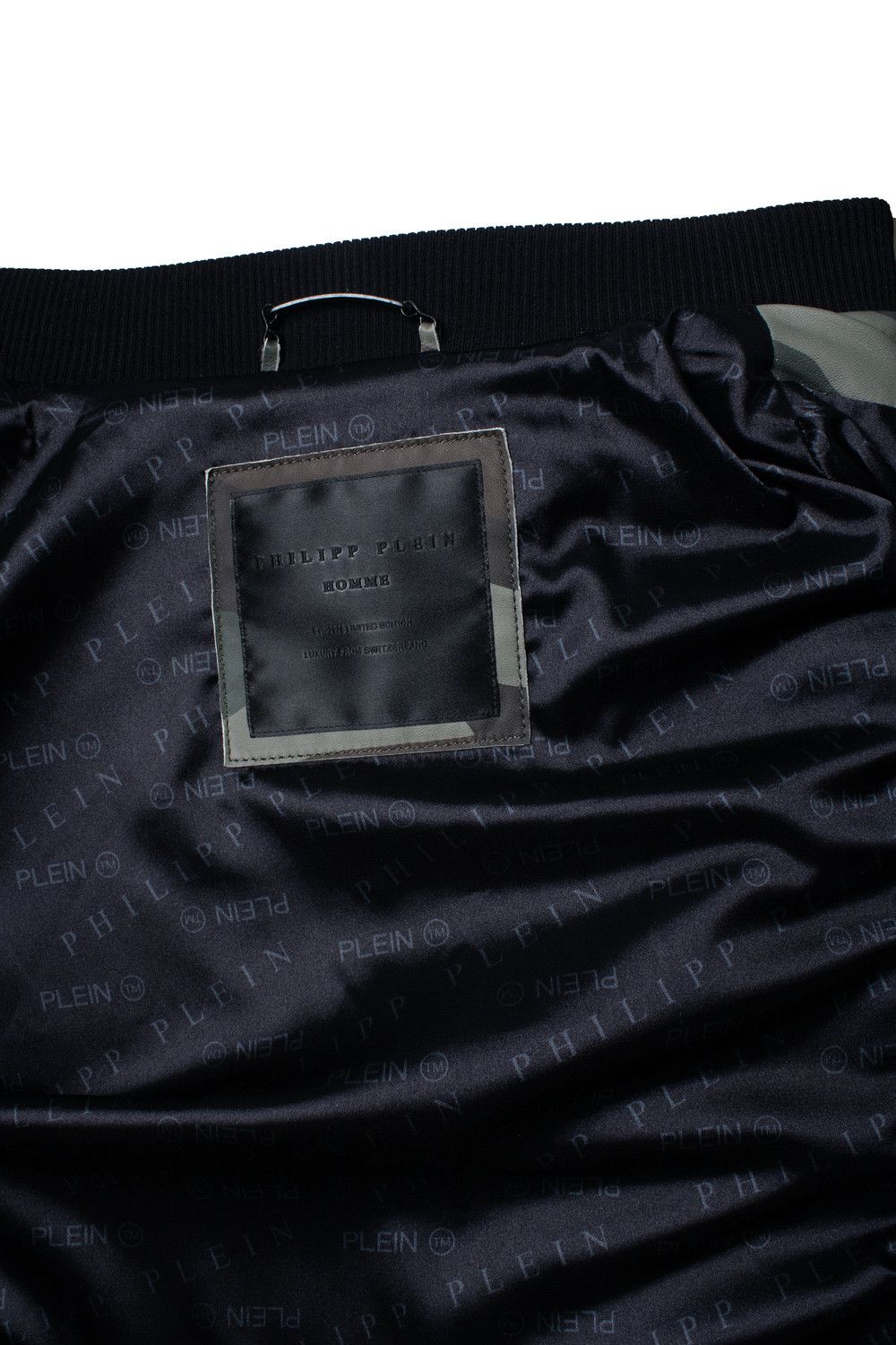 Philipp Plein Philipp Plein, camo leather bomber jacket Size US L / EU 52-54 / 3 - 8 Thumbnail