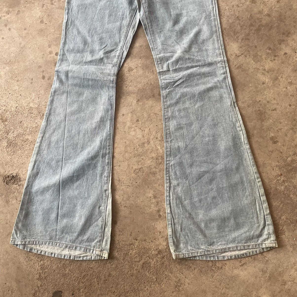 Japanese Brand Vintage Cactus Super Flare Punk LGB Style Jeans Size US 30 / EU 46 - 5 Thumbnail