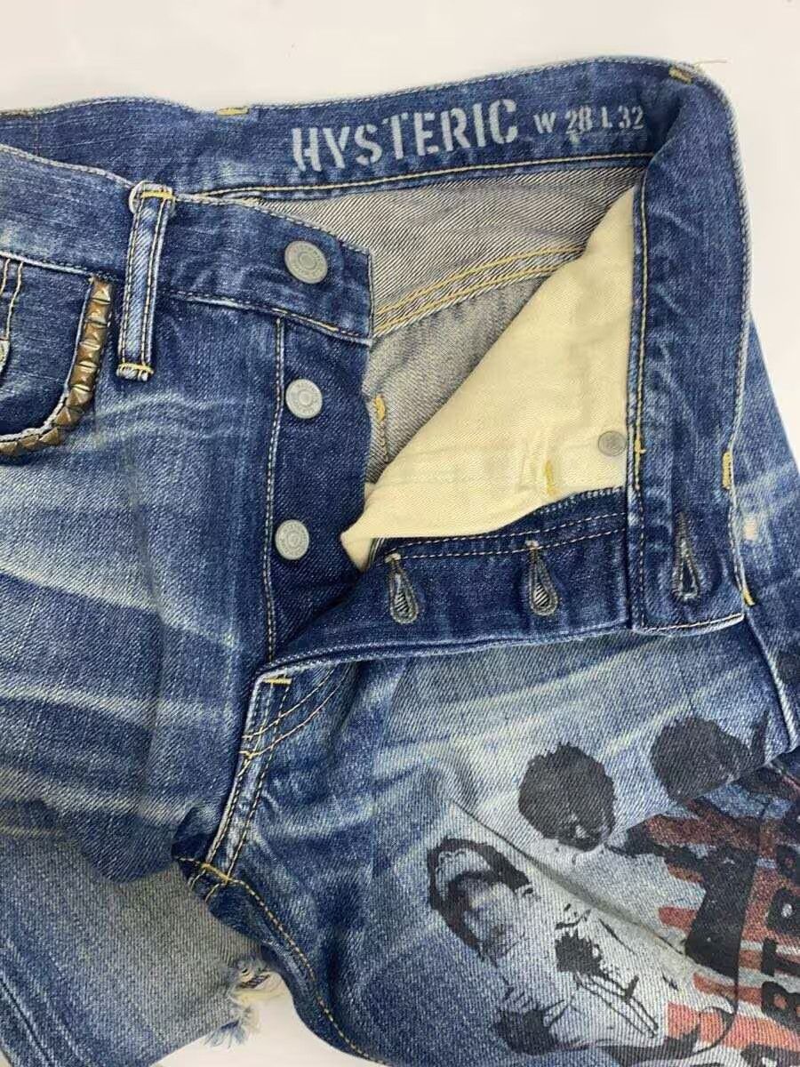 Hysteric Glamour Printed Distressed Denim Jeans Size US 29 - 3 Thumbnail