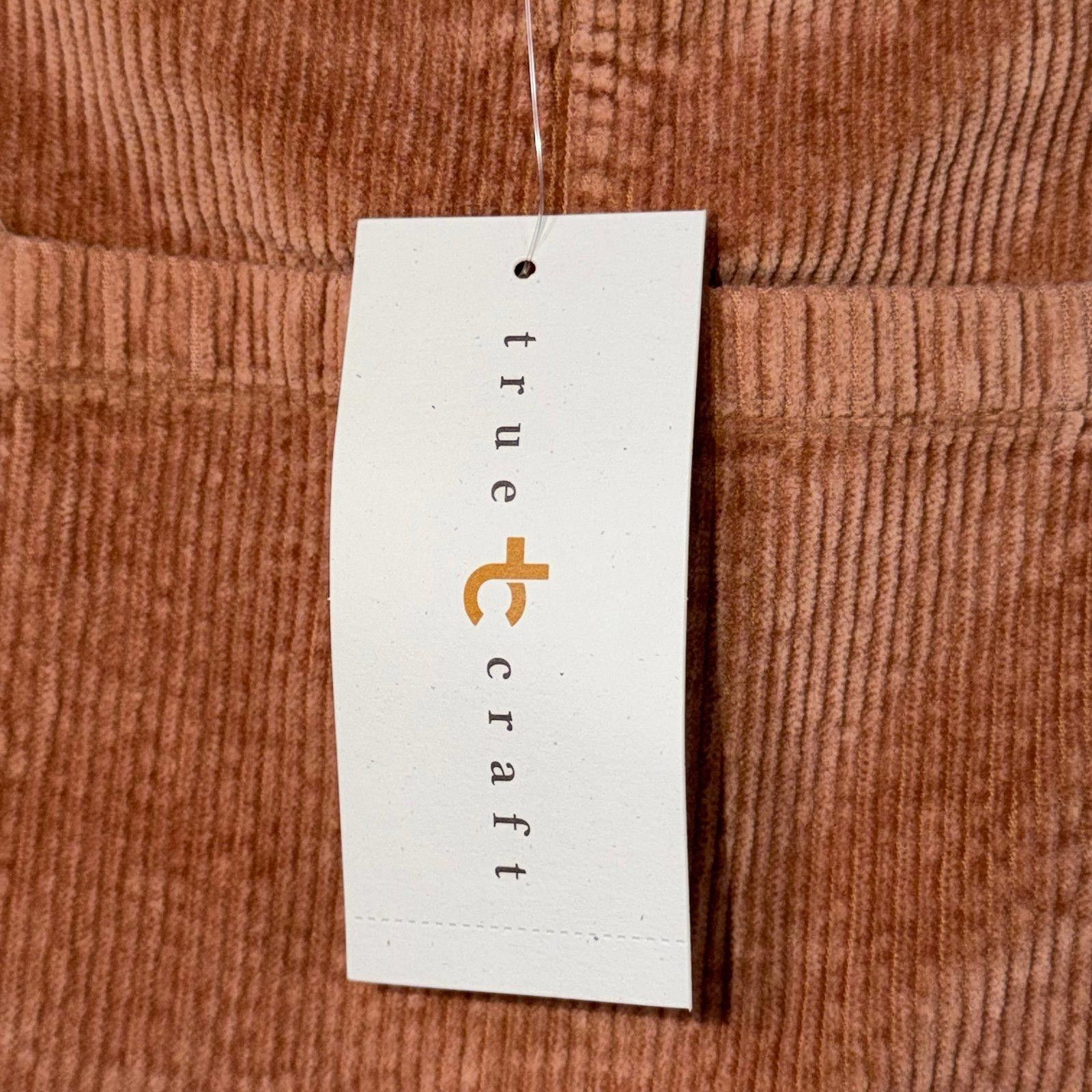 Other True Craft Women's Corduroy Overall Dress 1X NWT Size XL / US 12-14 / IT 48-50 - 3 Thumbnail