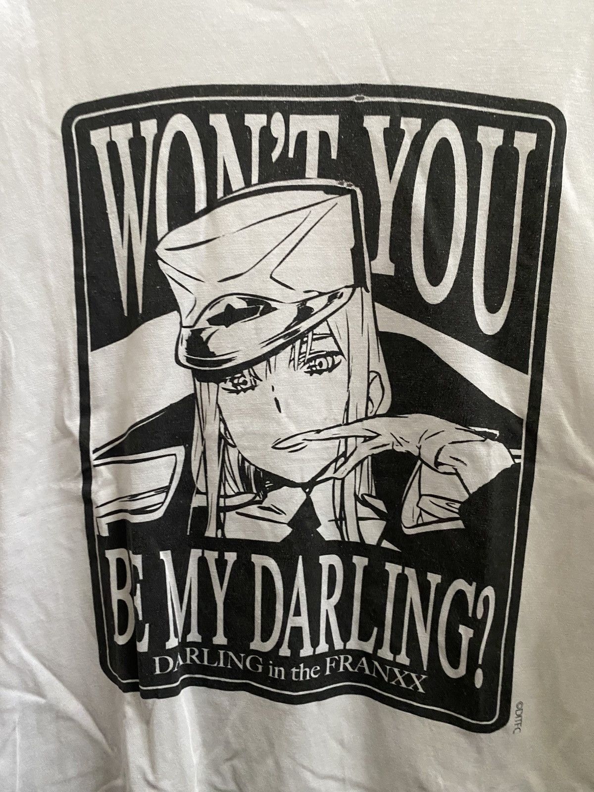 Anime VINTAGE ANIME DARLING IN THE FRANXX ZERO TWO Size US M / EU 48-50 / 2 - 2 Thumbnail