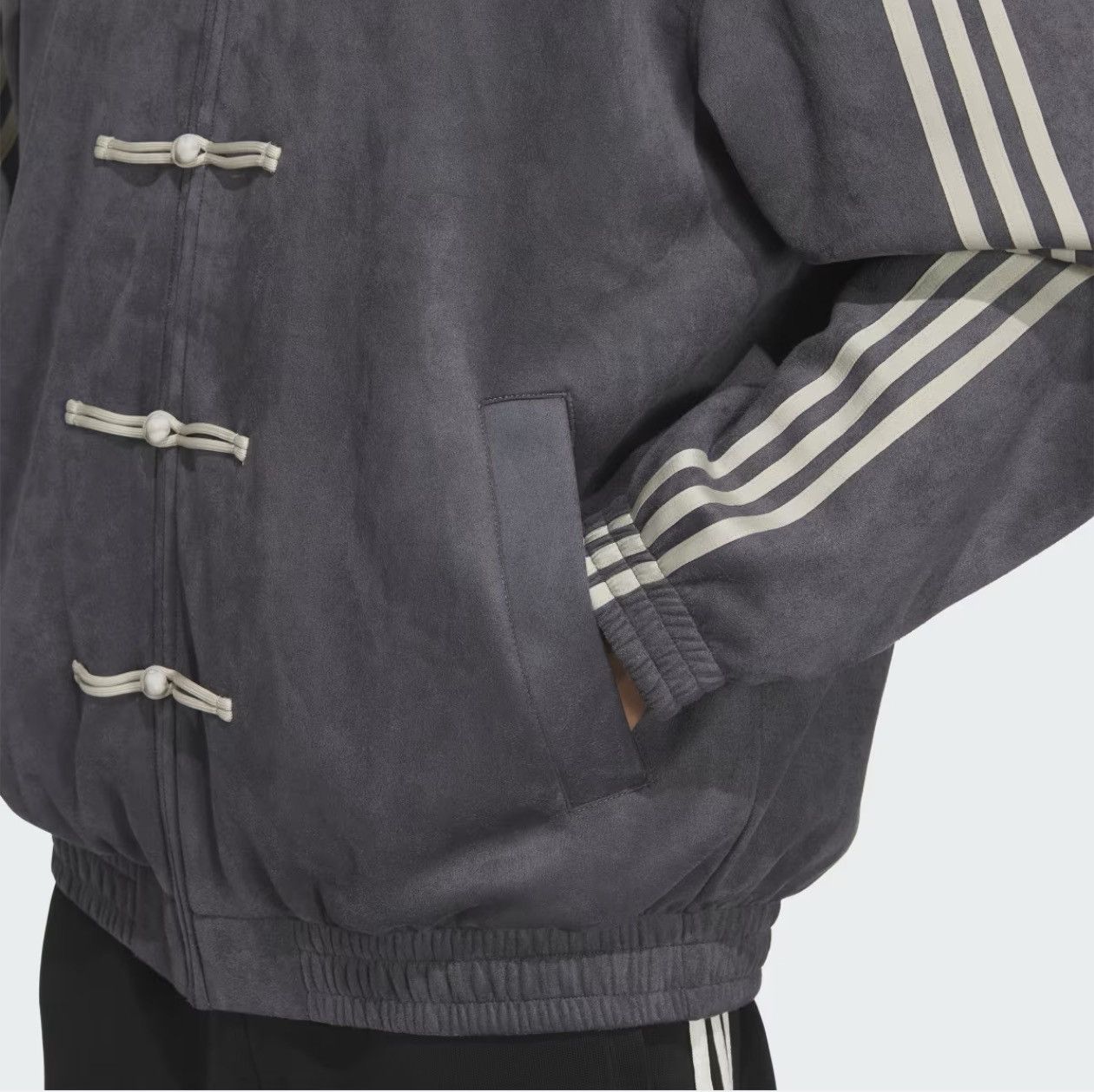 Adidas Adidas CTT Chinese Track Top 3.1 Gender Neutral Grey Size XL Size US XL / EU 56 / 4 - 8 Thumbnail