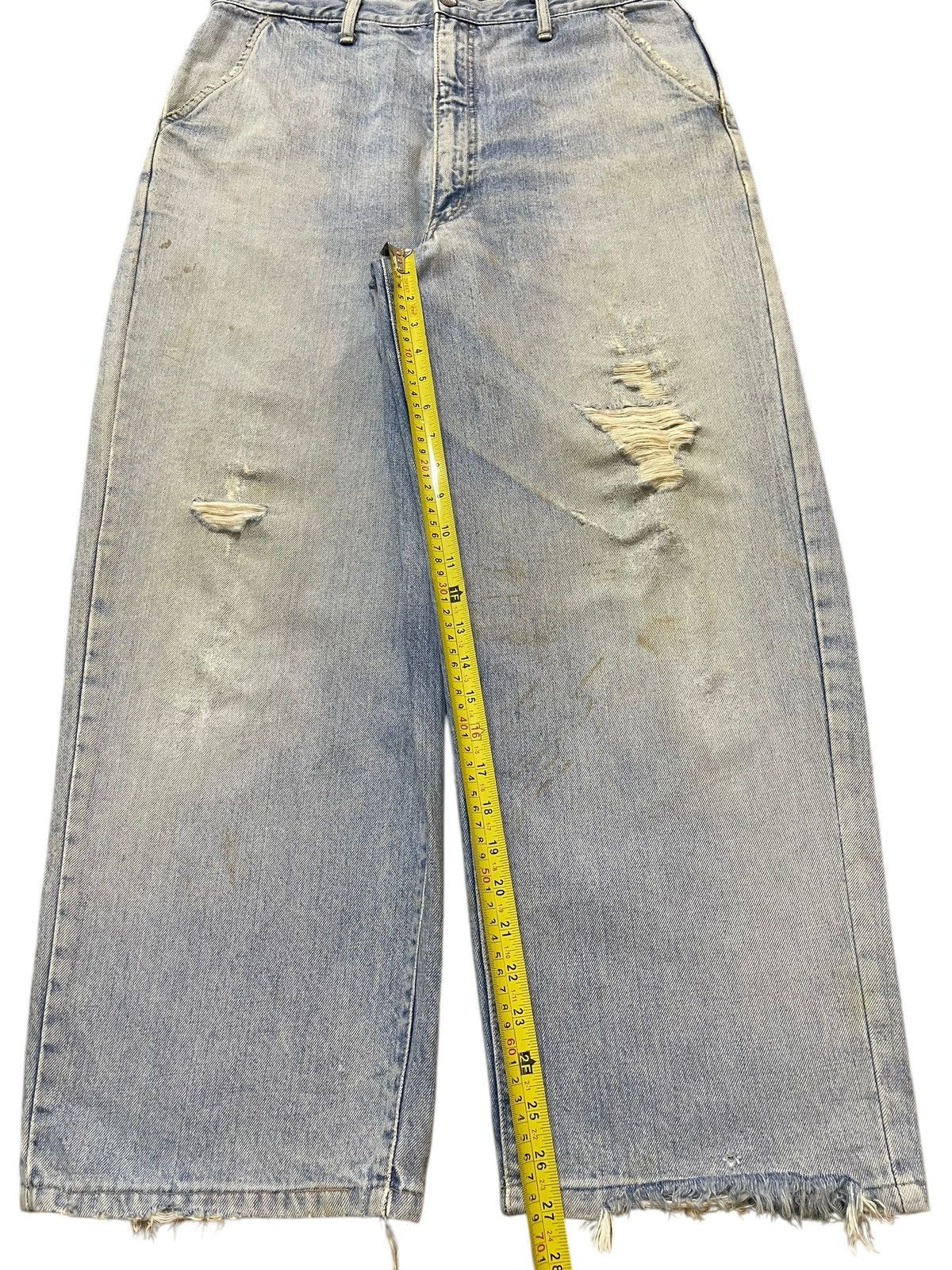 Big John Vintage Big John Faded Wash Distressed Style Baggy Jeans Size US 34 / EU 50 - 14 Thumbnail