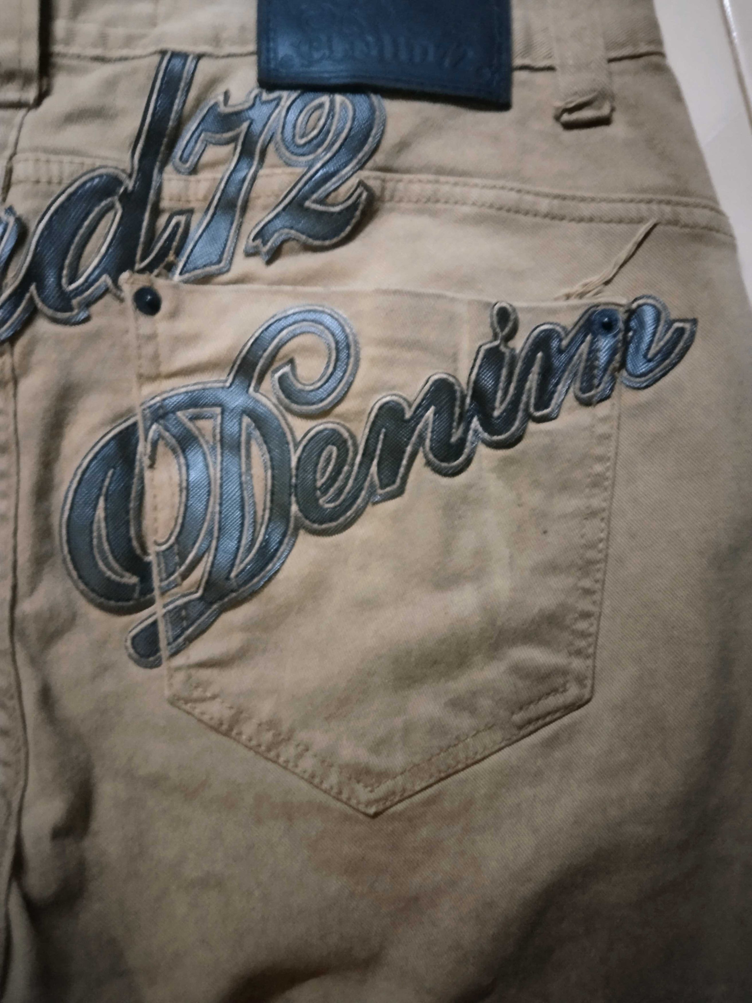 Japanese Brand Cloud 72 Denim Pants Beige (oil coated) Size US 34 / EU 50 - 11 Thumbnail
