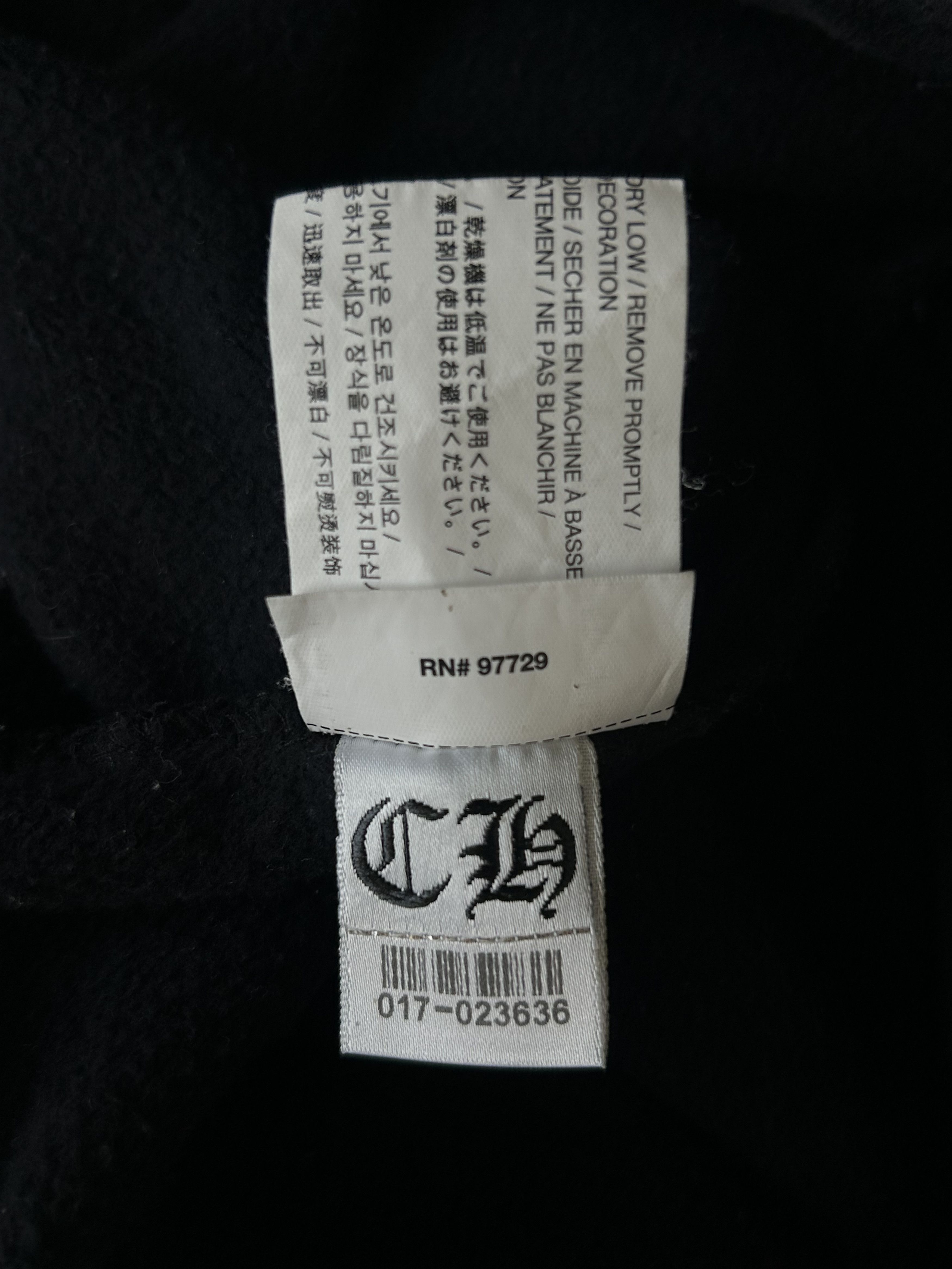 Chrome Hearts Chrome Hearts Navy & Yellow Logo Kids Sweatpants Size US 26 / EU 42 - 6 Thumbnail