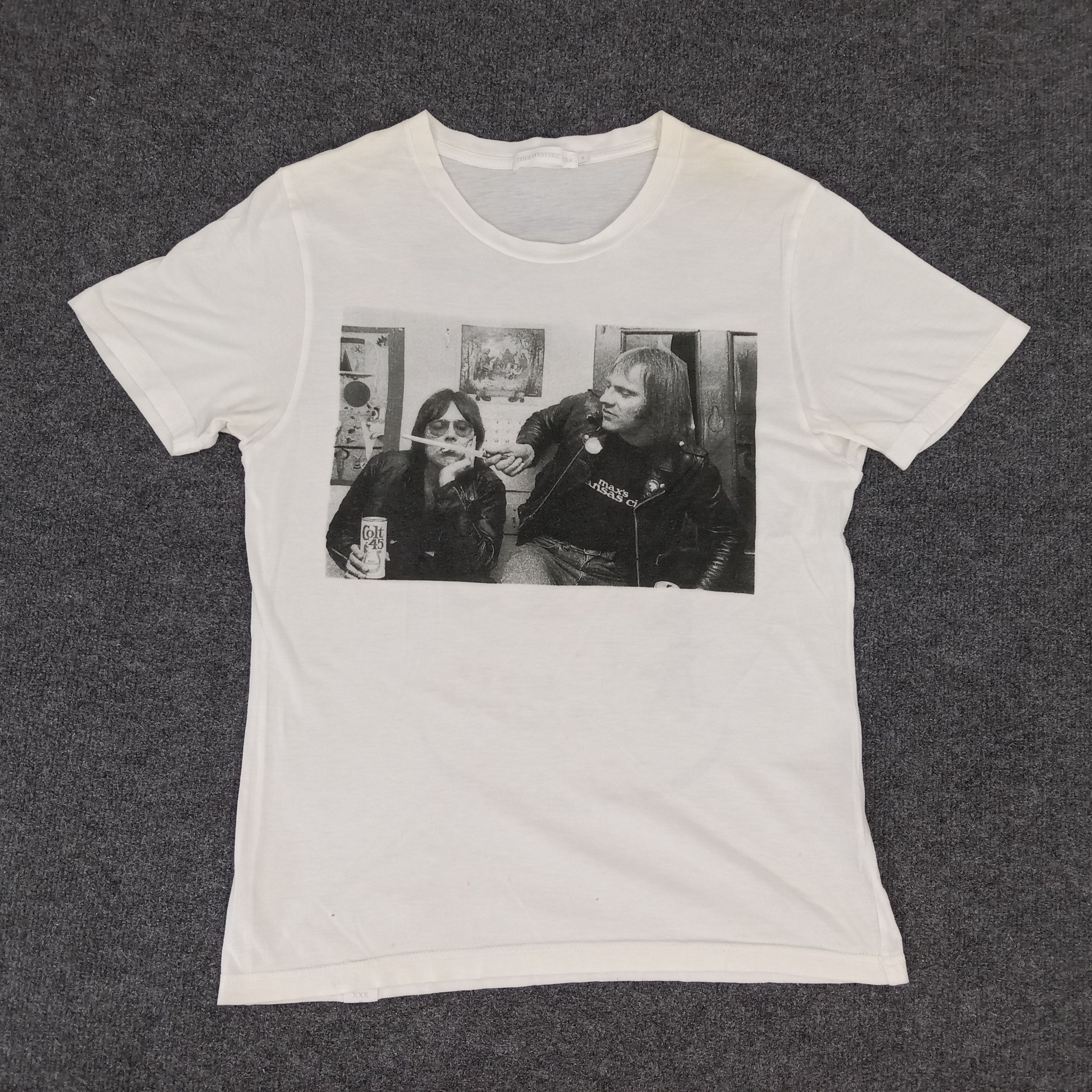 Hysteric Glamour × Japanese Brand × Vintage Hysteric Glamour Colt 45 Malt Liquor Band Tshirt Size US S / EU 44-46 / 1 - 1 Thumbnail