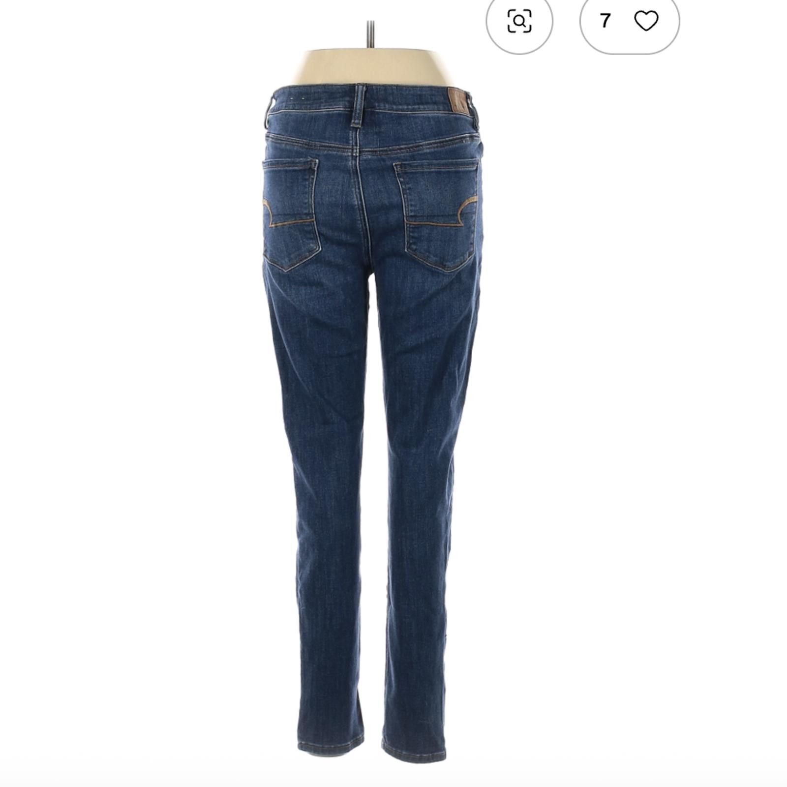 American Eagle Outfitters American Eagle Outfitters Blue Jeggings Size 12 Size 34" / US 12 / IT 48 - 2 Thumbnail