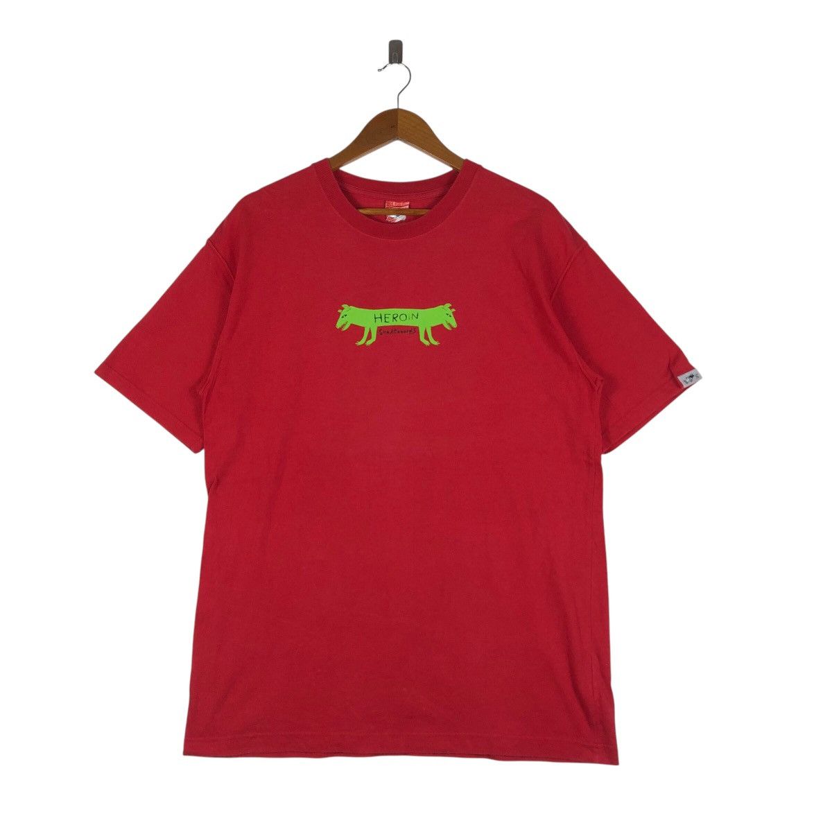 Vintage HEROIN Skateboards Vintage T-Shirt Size US L / EU 52-54 / 3 - 1 Thumbnail