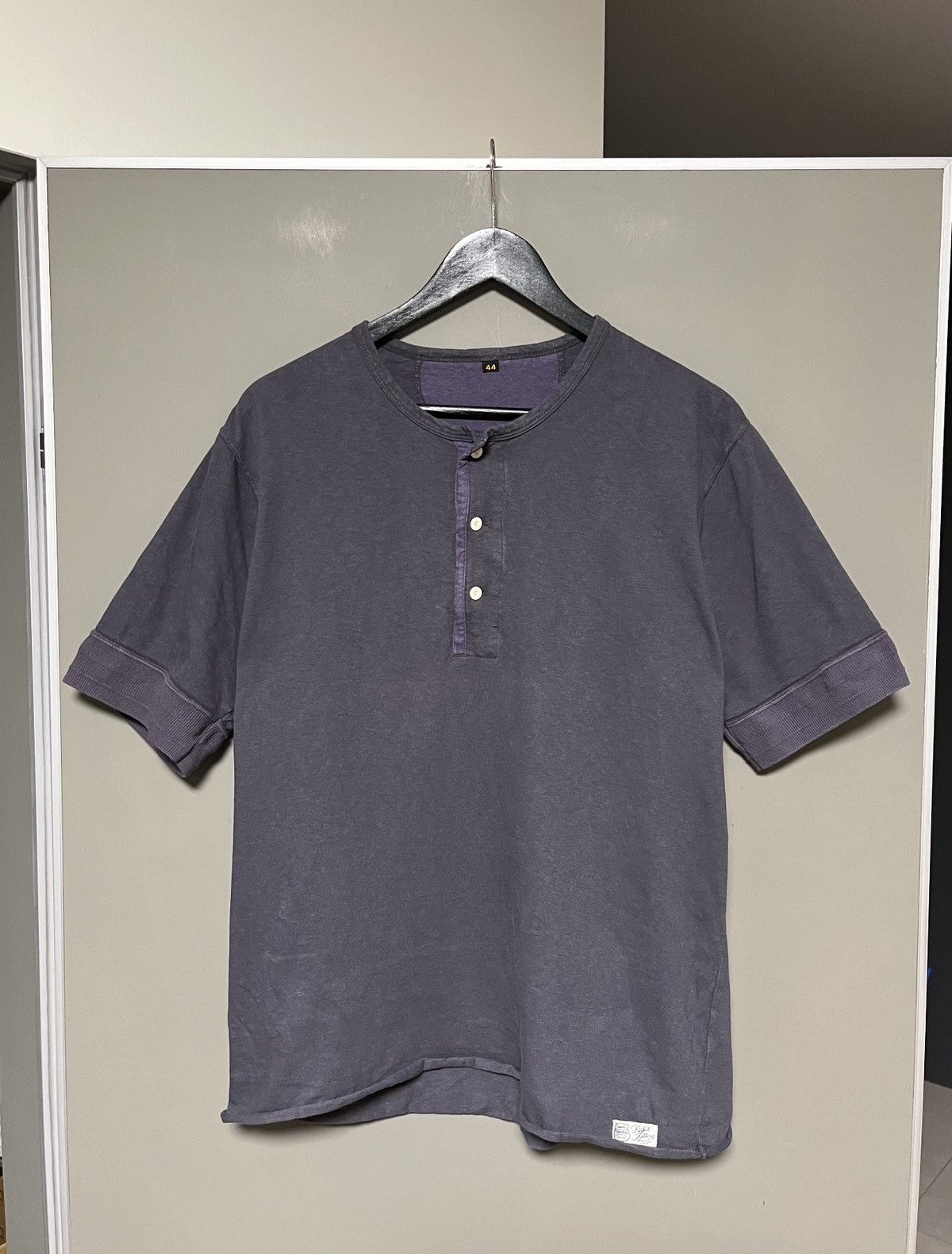 Freewheelers Freewheelers Power Wear Henley Navy/Purple T-shirt Size US L / EU 52-54 / 3 - 1 Thumbnail