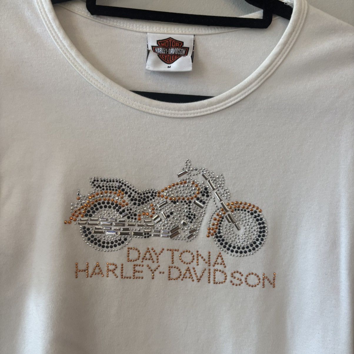 Harley Davidson Harley Davidson Bling Daytona Vintage Tee Size M / US 6-8 / IT 42-44 - 3 Thumbnail