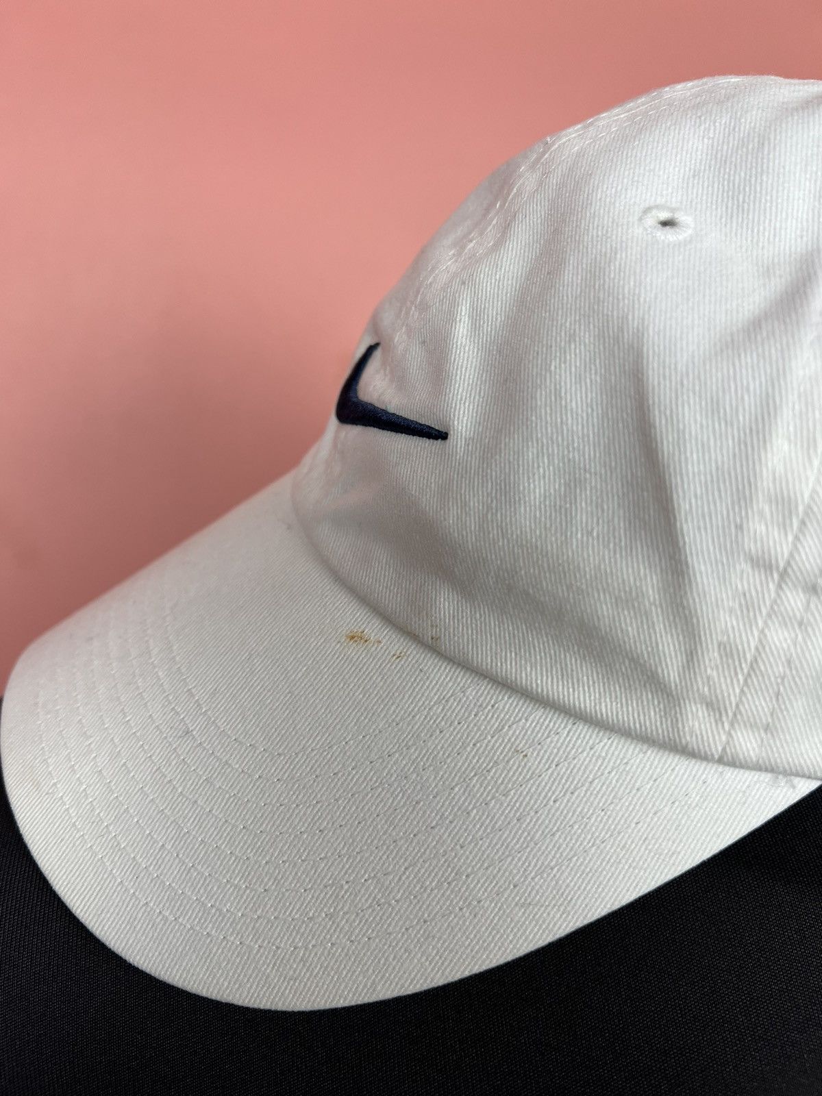 Vintage Nike vintage swoosh cap hat logo hype y2k Size ONE SIZE - 3 Thumbnail