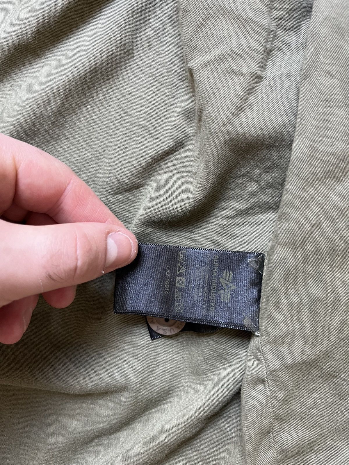 Alpha Industries Alpha Industries military vintage overshirt Size US L / EU 52-54 / 3 - 7 Thumbnail
