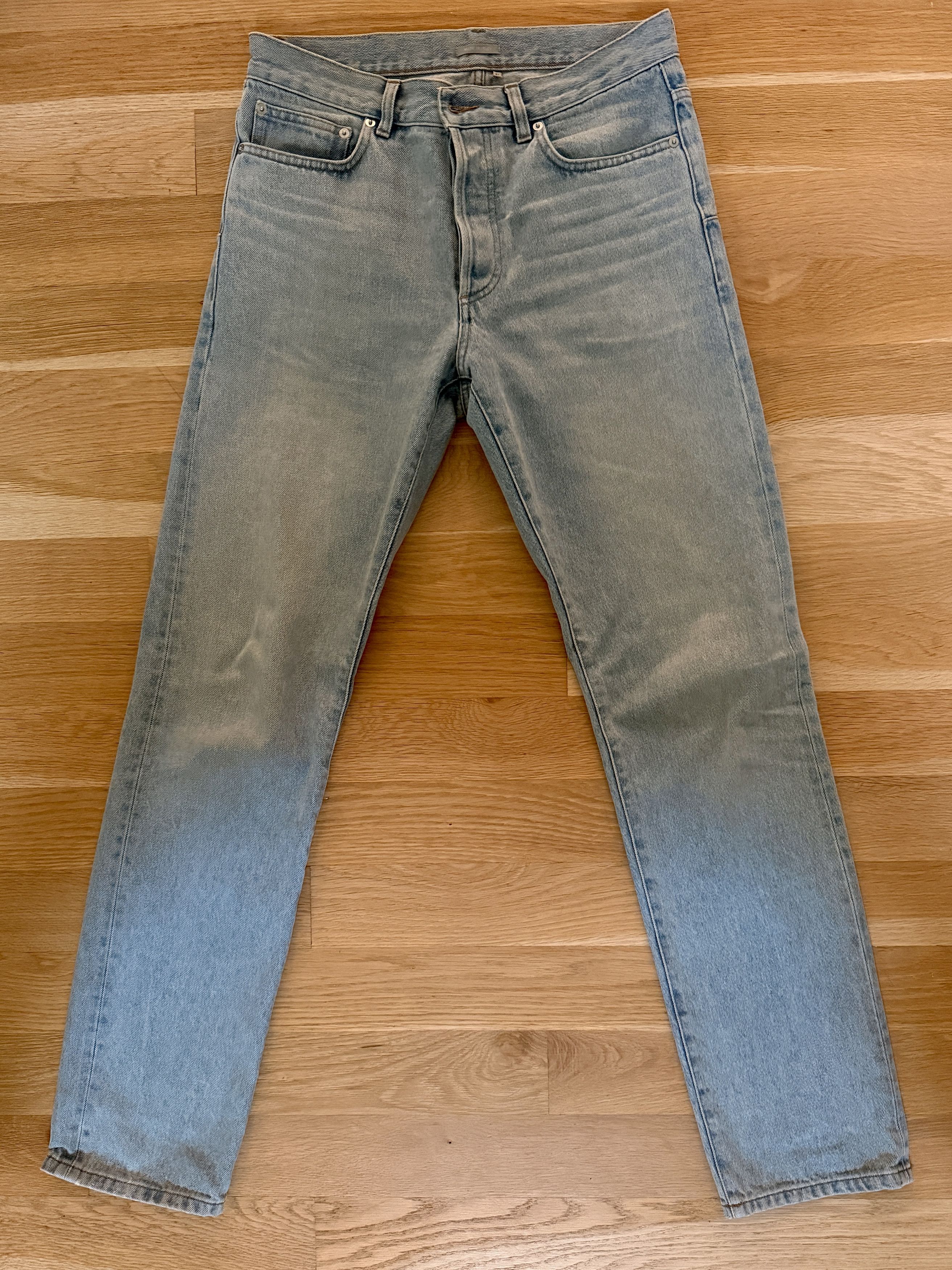 Dior Dior Long Regular Jeans – Light Blue – Size 31 Size US 31 - 2 Thumbnail