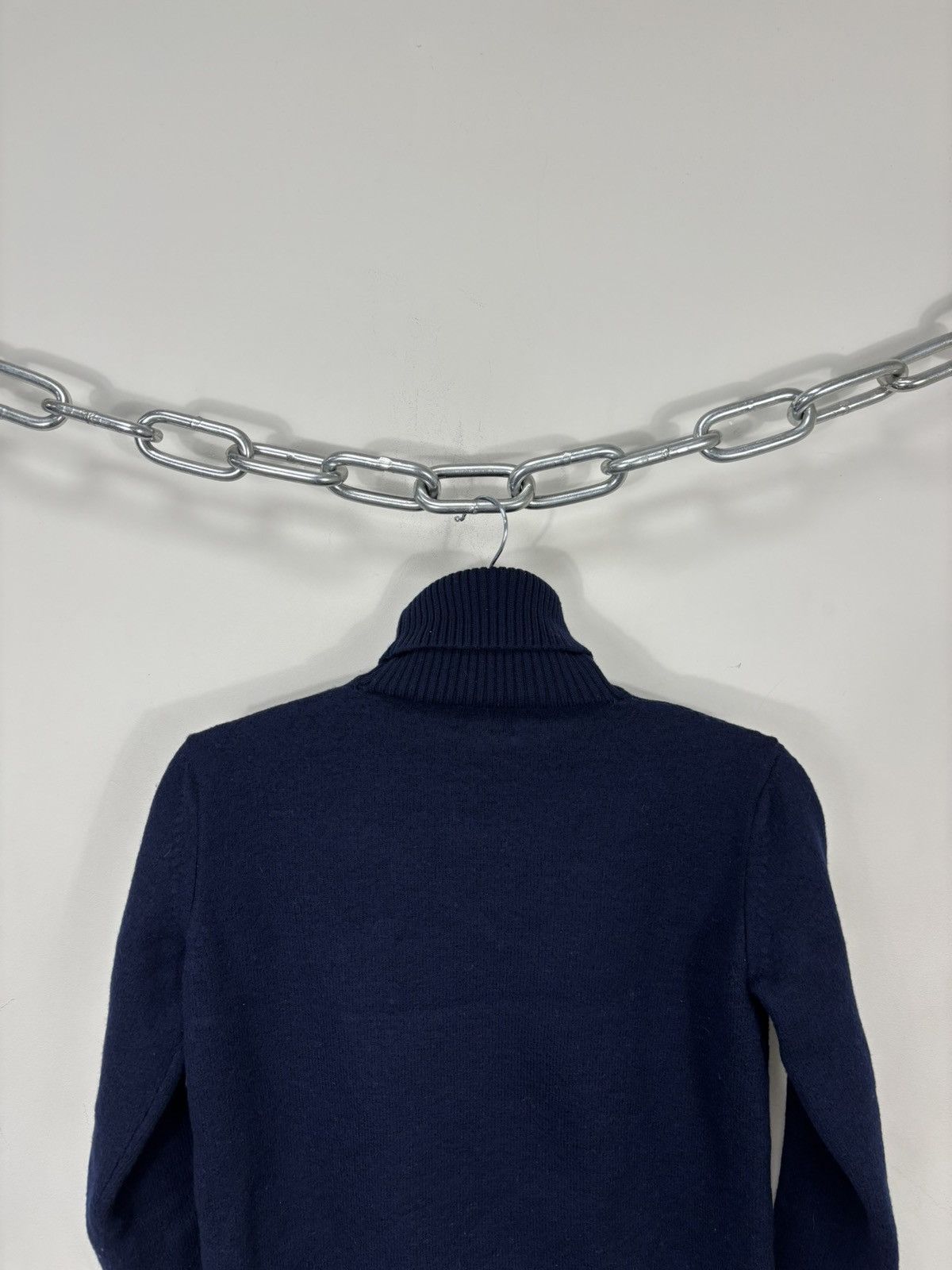 Other Luis Trenker Women’s Navy Blue Ski Wool Turtleneck Sweater Size XXS / US 00 / IT 34 - 11 Thumbnail
