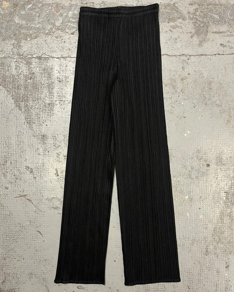 Issey Miyake Issey Miyake Black Pleats Pants Size 27" / US 4 / IT 40 - 4 Thumbnail