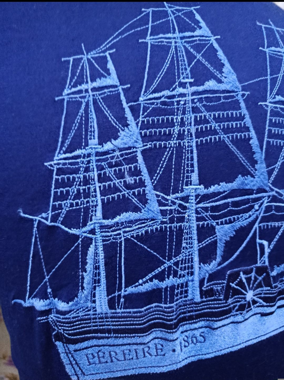 Longchamp Vtg Longchamp Paris Embroidered T-shirt Size US M / EU 48-50 / 2 - 3 Thumbnail