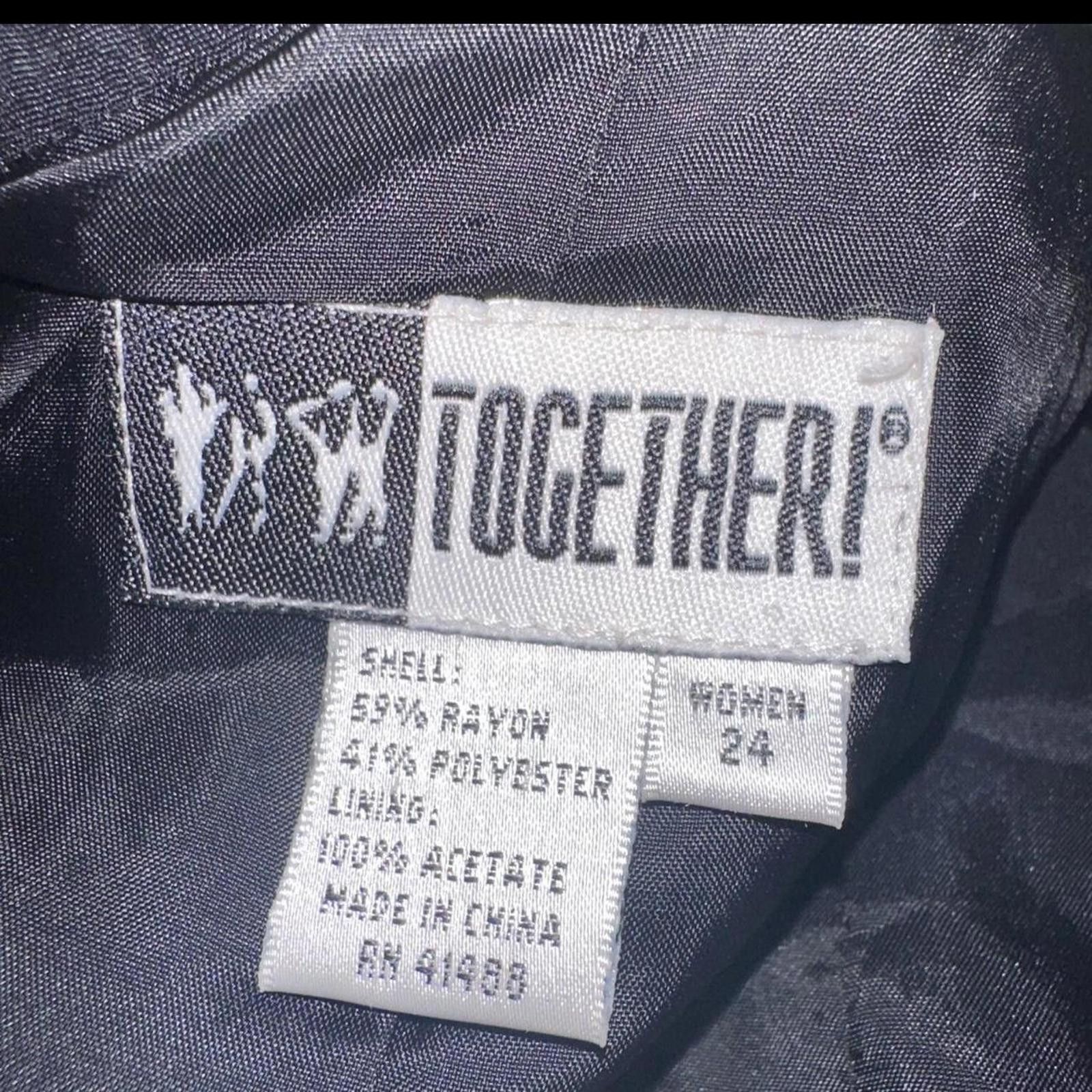 Other Vintage Together! embroidered blazer jacket size 24 Size 4XL / US 24-26 - 3 Thumbnail