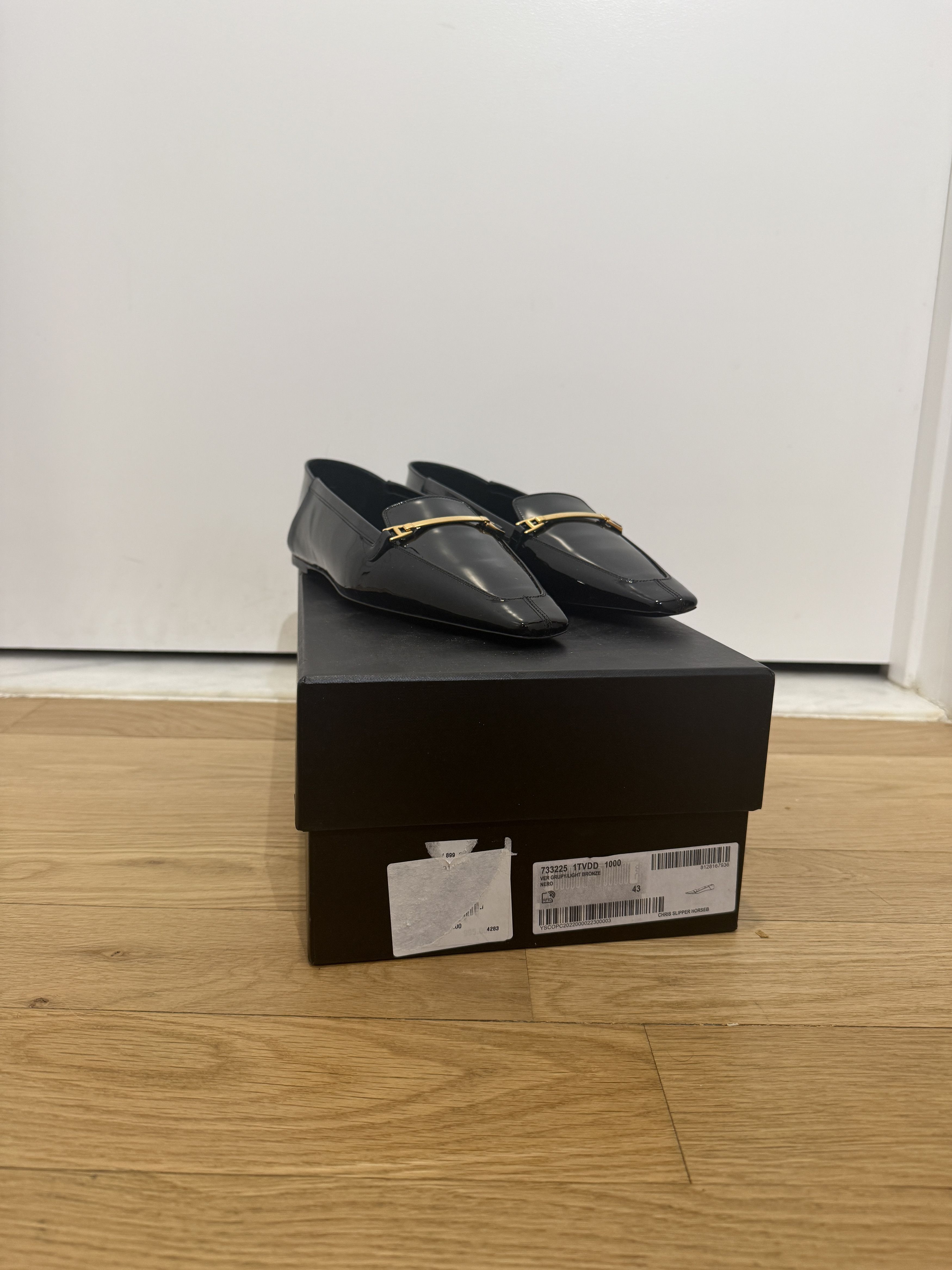 Saint Laurent Paris Chris Slipper Size US 10 / EU 43 - 1 Thumbnail