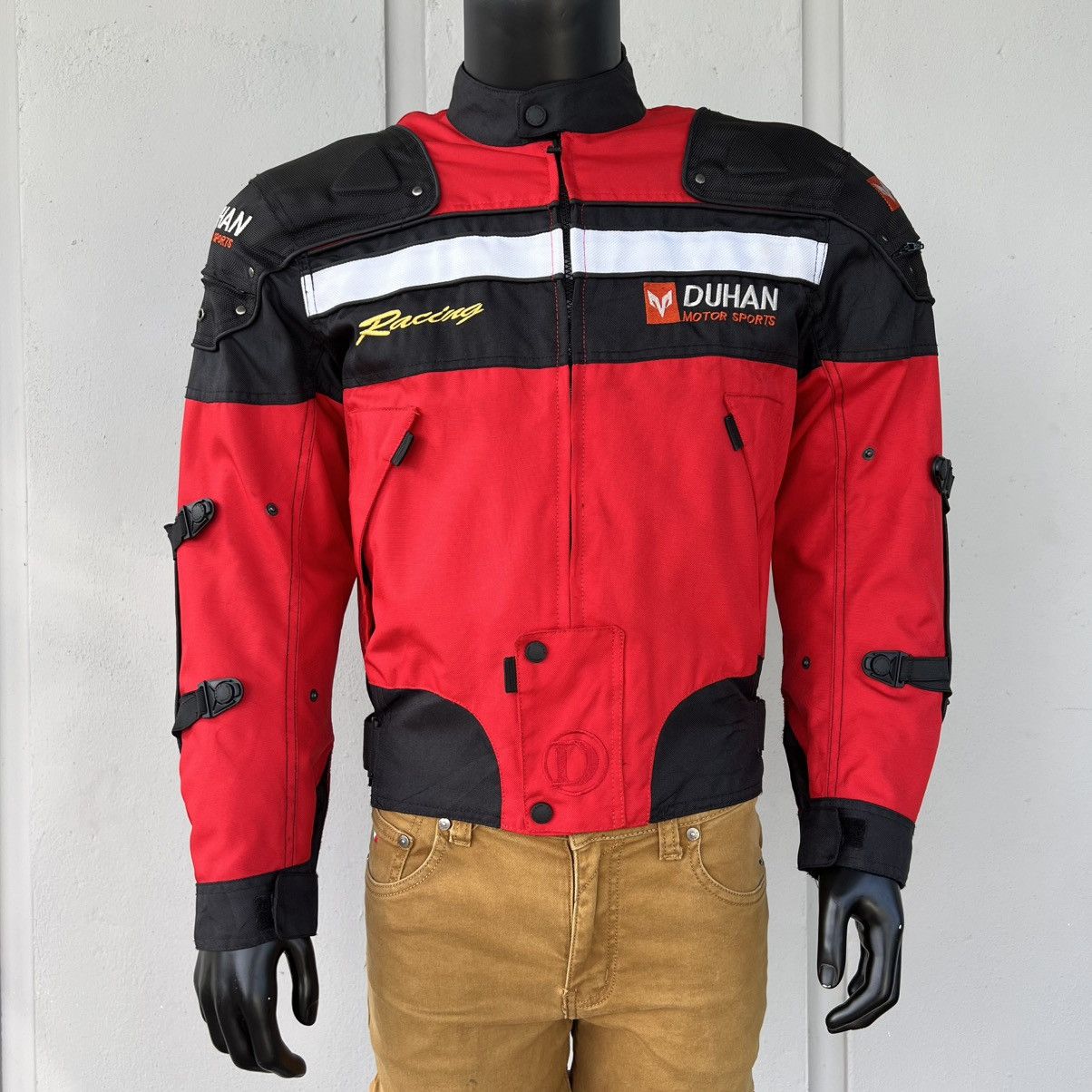 Japanese Brand × Vintage Duhan Men Motorcycle Jacket Size US L / EU 52-54 / 3 - 4 Thumbnail