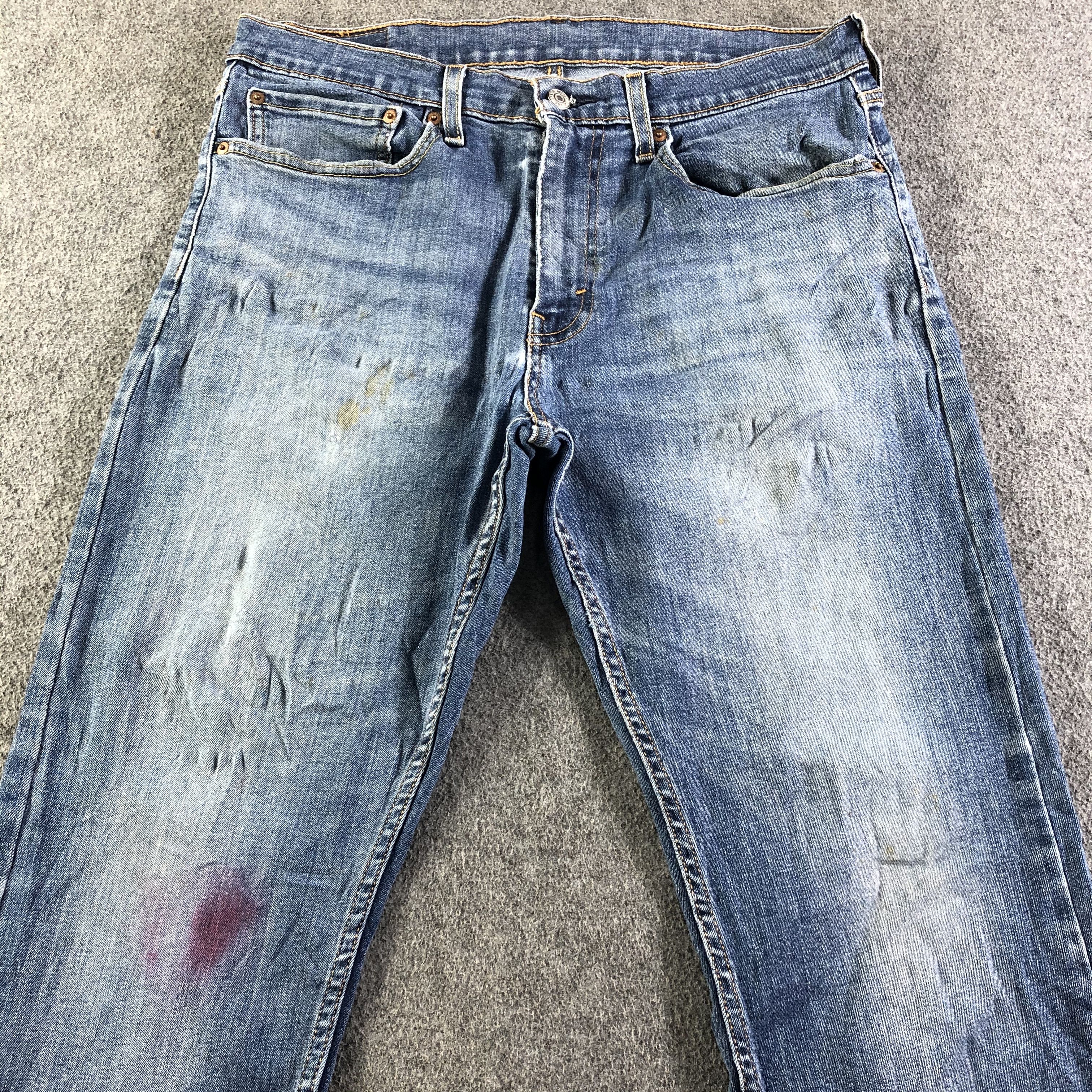 Levi's Vintage Blue Wash Levis 502 Jeans-J4337 Size US 34 / EU 50 - 3 Thumbnail